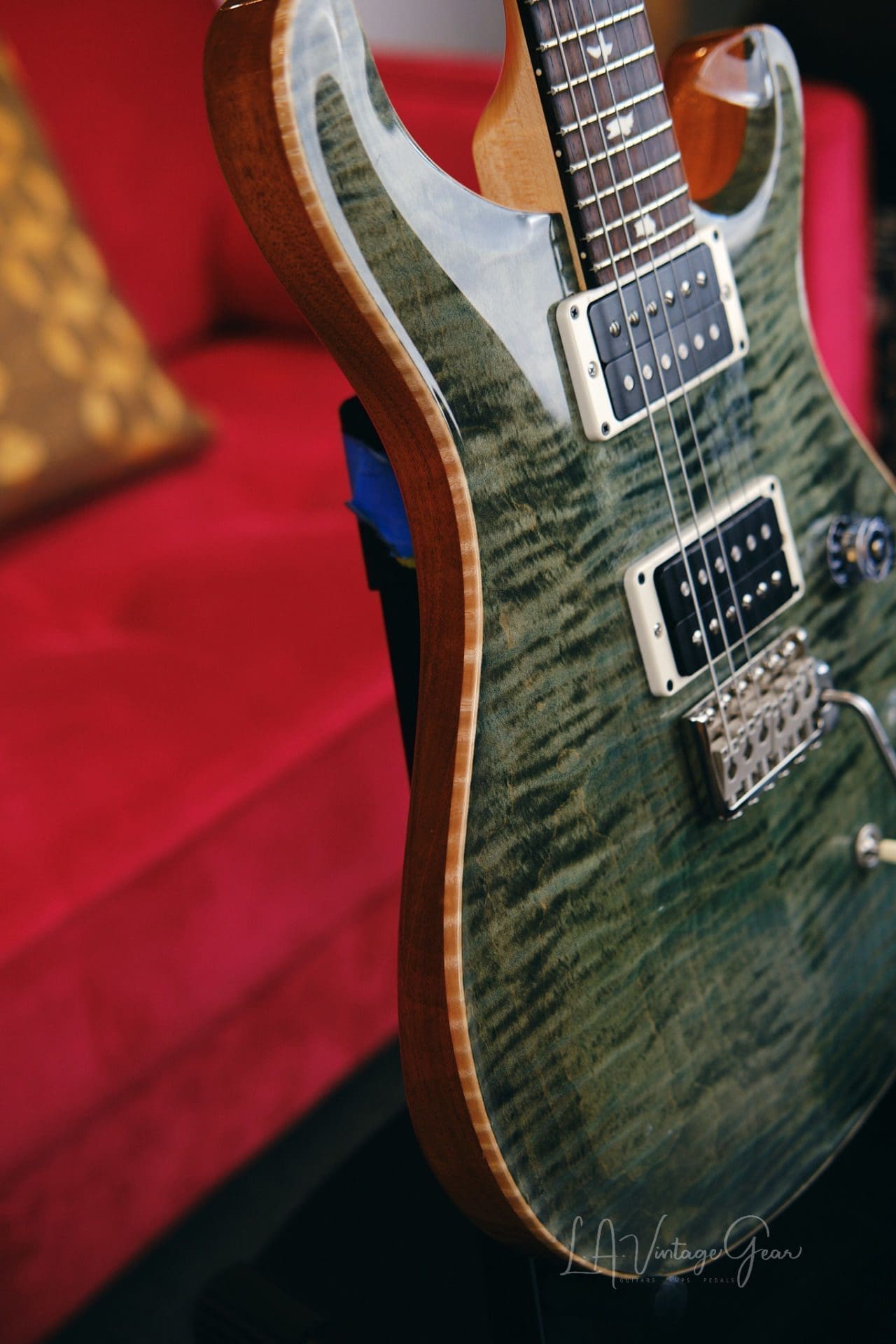Paul Reed Smith CE-24 Electric Guitar (2019) - In A Now Rare Trampas Green Finish! - Image 14