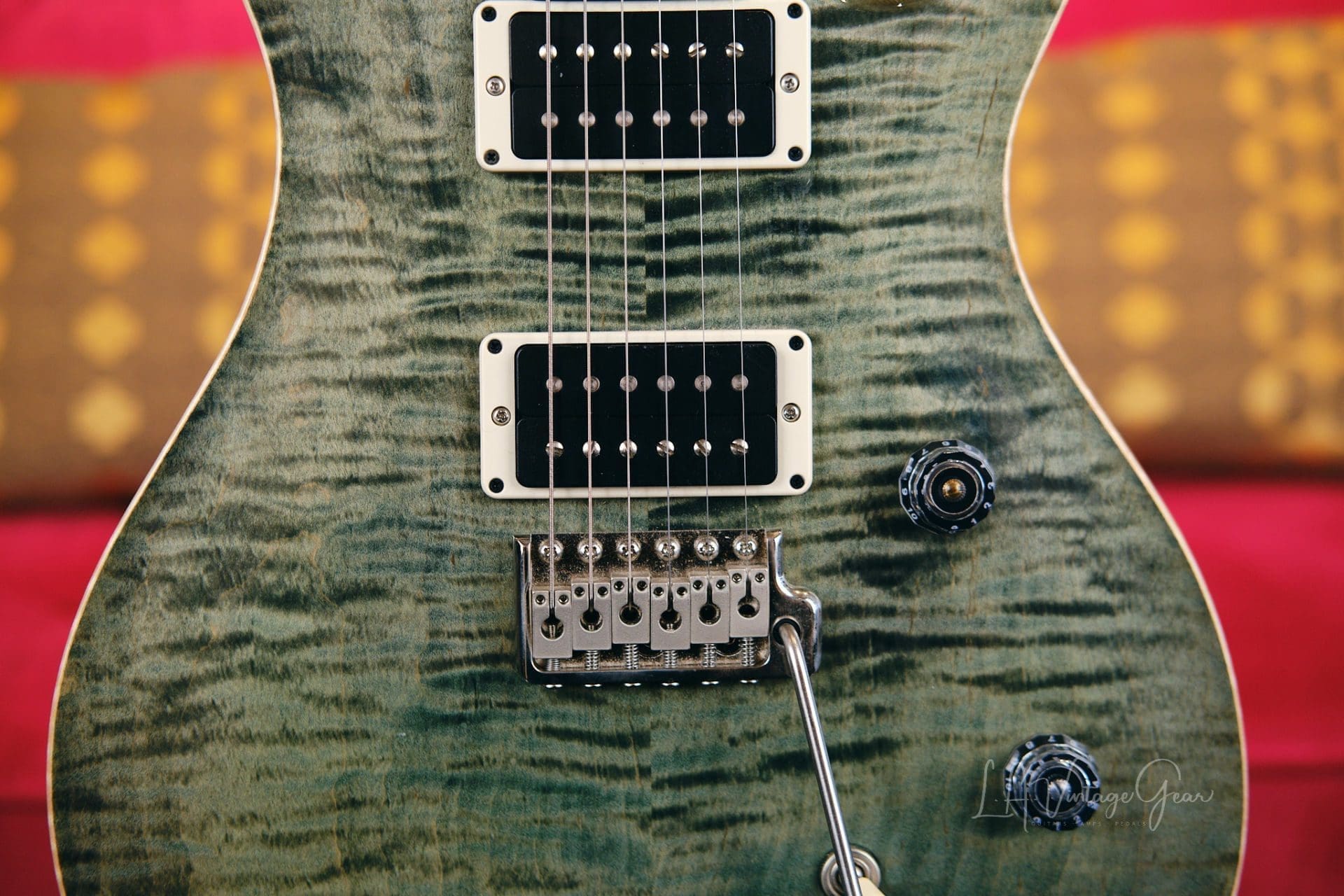 Paul Reed Smith CE-24 Electric Guitar (2019) - In A Now Rare Trampas Green Finish! - Image 4
