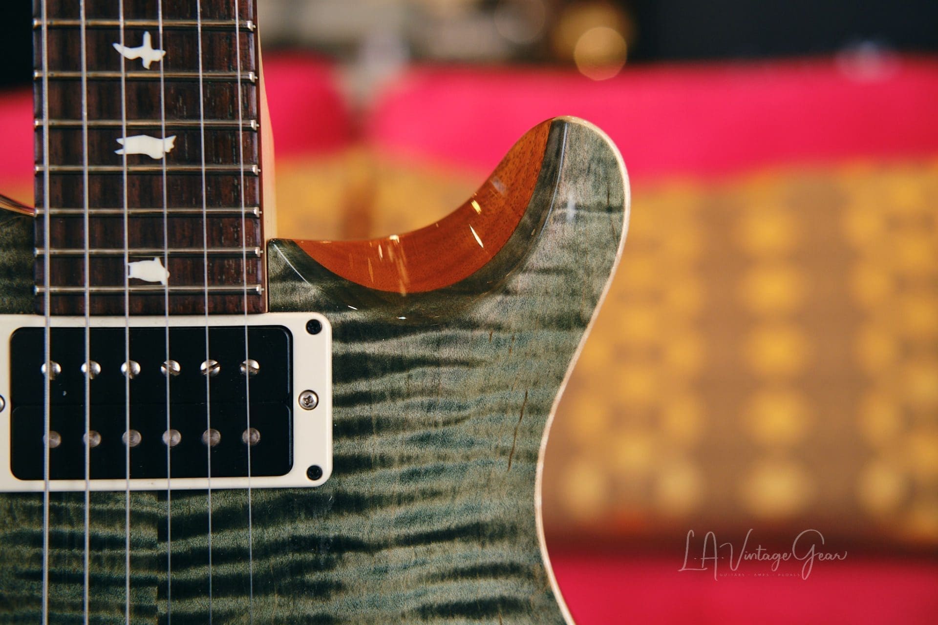 Paul Reed Smith CE-24 Electric Guitar (2019) - In A Now Rare Trampas Green Finish! - Image 7