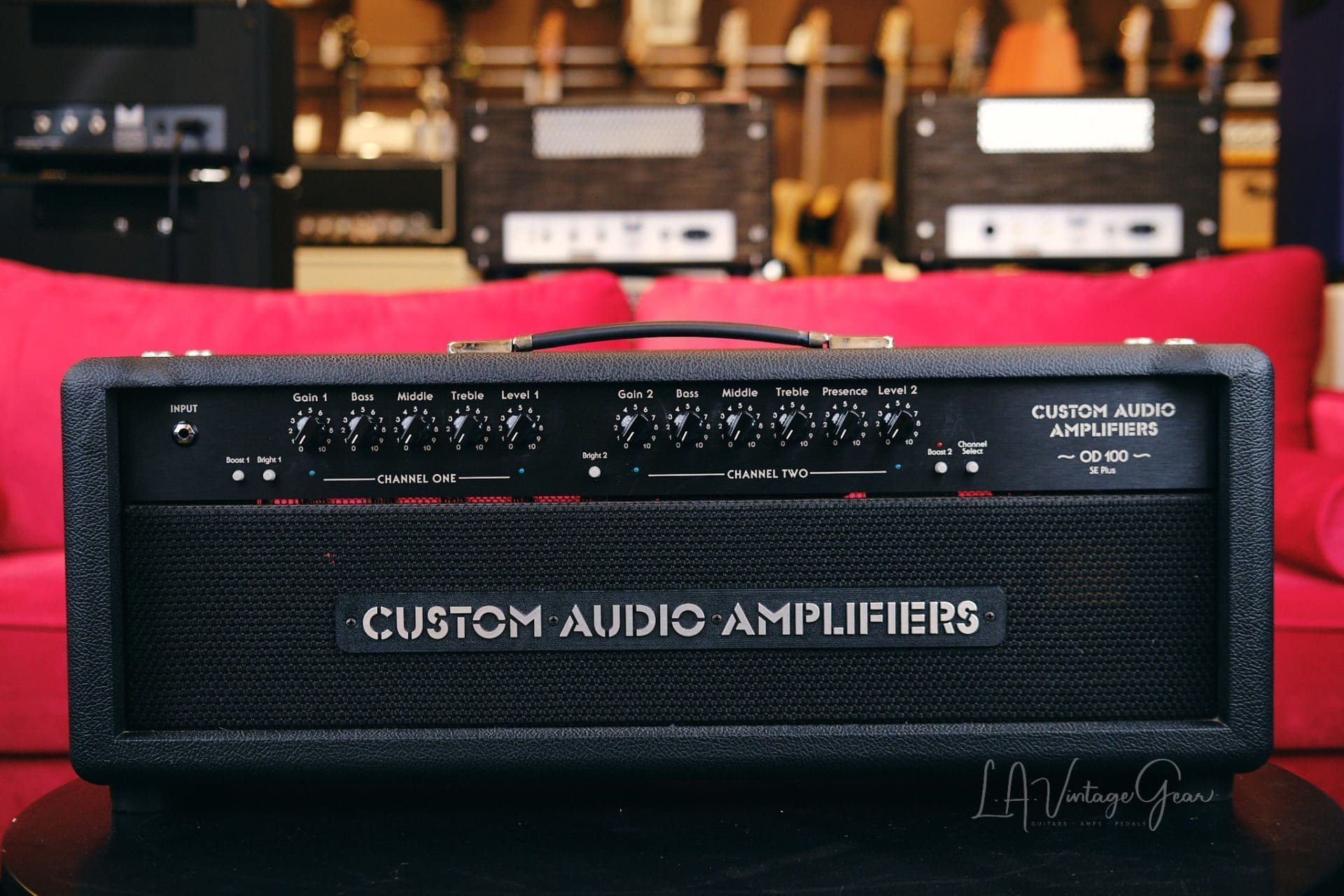 Custom Audio Electronics OD 100 SE PLUS Guitar Amplifier Head - Owned by Scott Henderson! Excellent Condition!