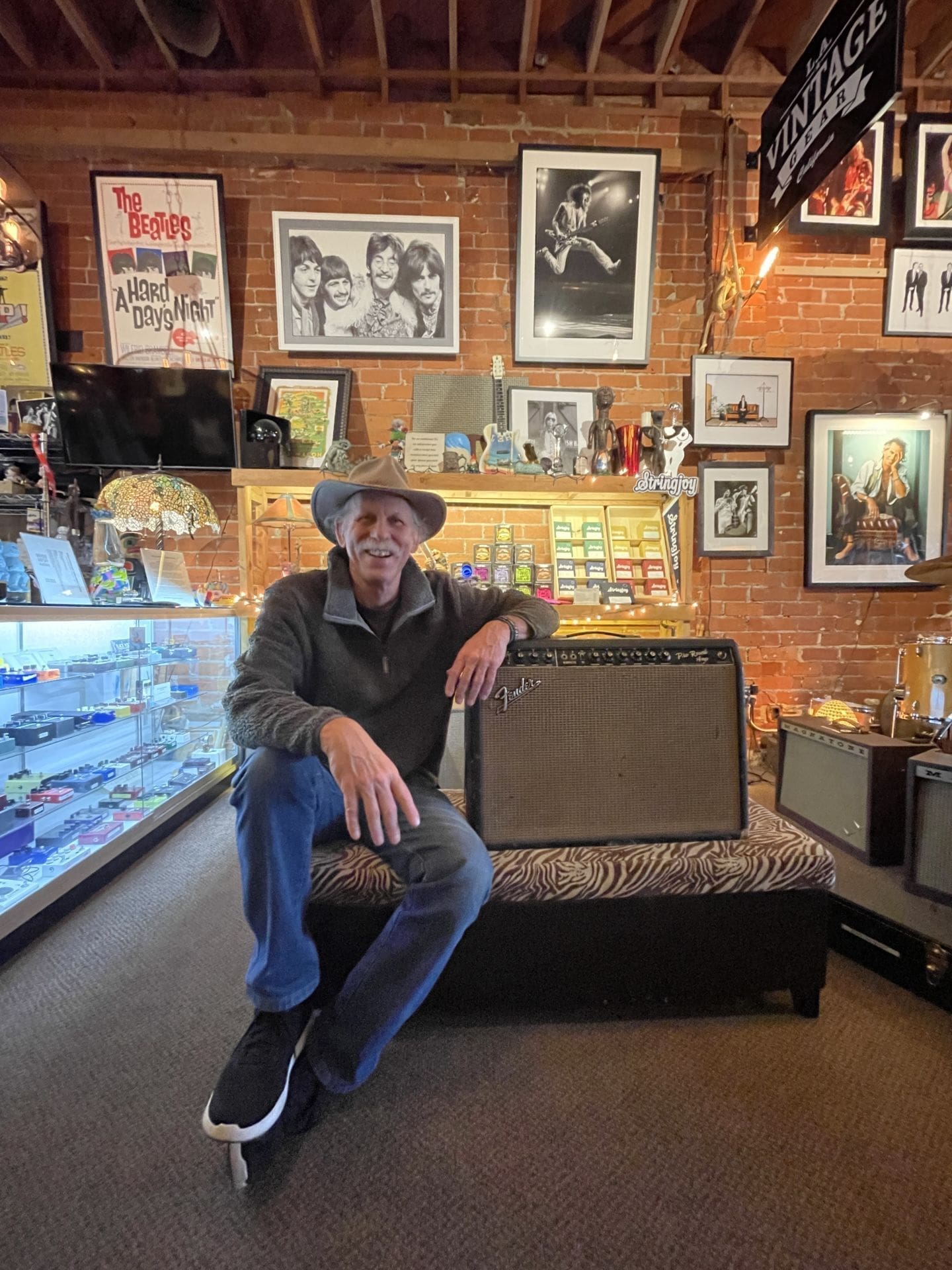 Fender 1965 Pro Reverb 2x12 Combo Guitar Amplifier - Owned by Renowned Jazz Guitarist Bruce Forman! - Image 23