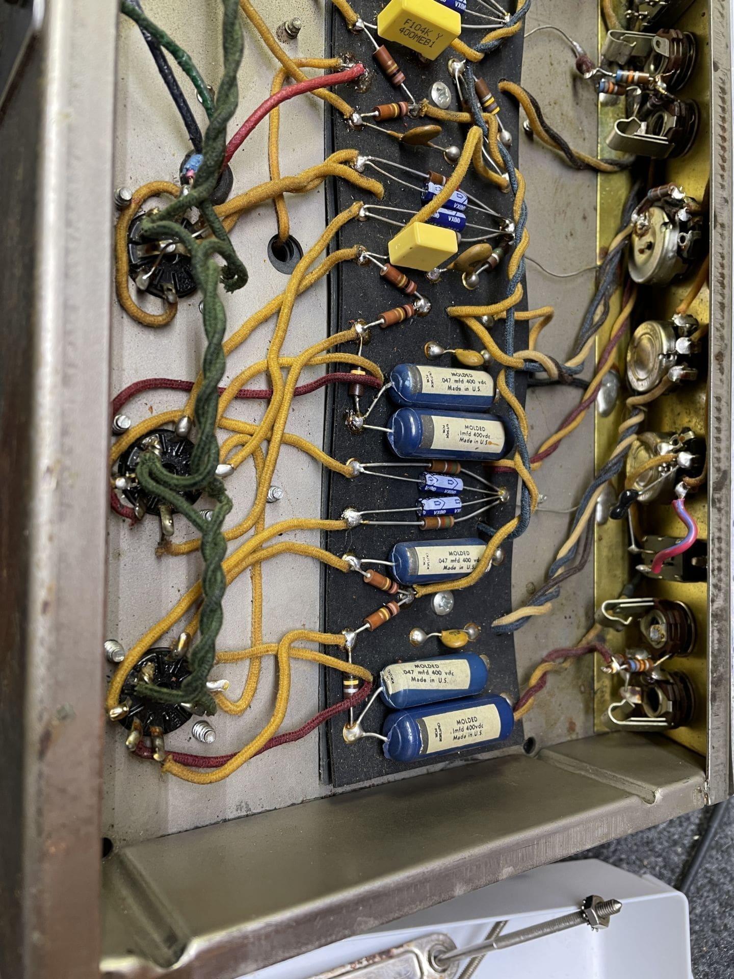 Fender 1965 Pro Reverb 2x12 Combo Guitar Amplifier - Owned by Renowned Jazz Guitarist Bruce Forman! - Image 19
