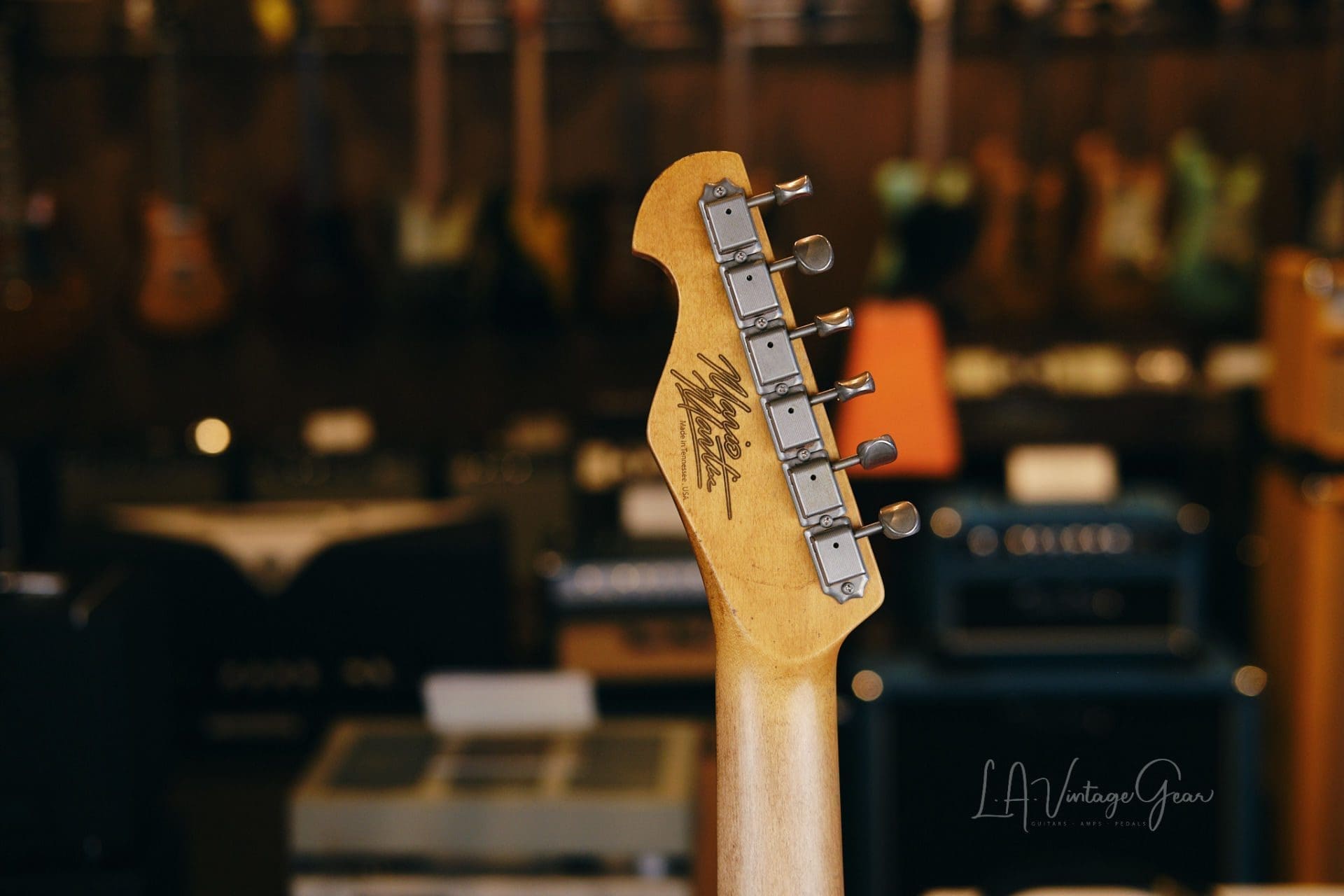 Mario Martin Model-T Double Bound Electric Guitar- Faded Candy Apple Red Relic'd Finish with Budz Pickups! - Image 20