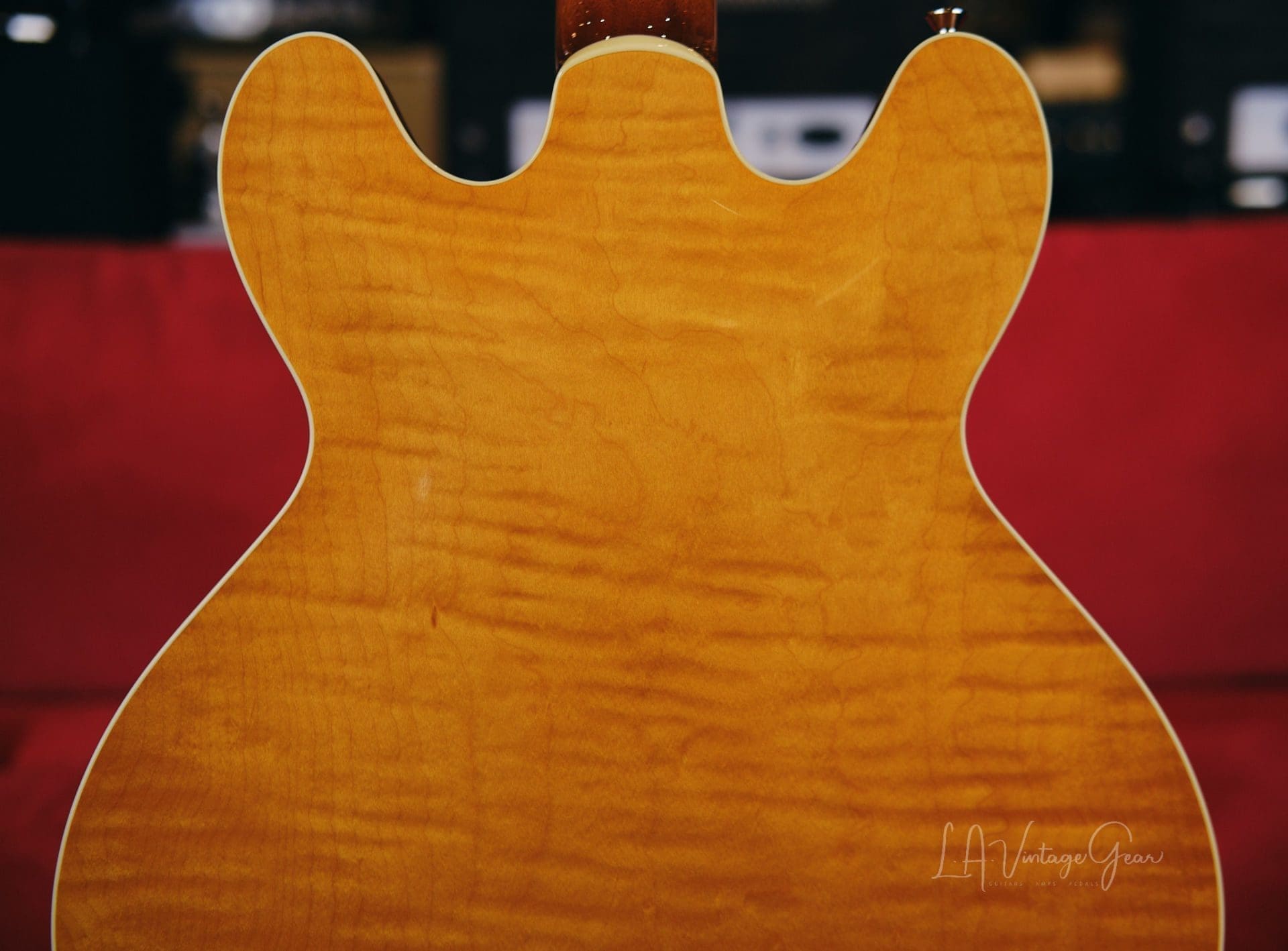 Collings I-35 LC Semi-Hollowbody Electric Guitar - Blonde Finish with Throbak Pickups! - Image 12