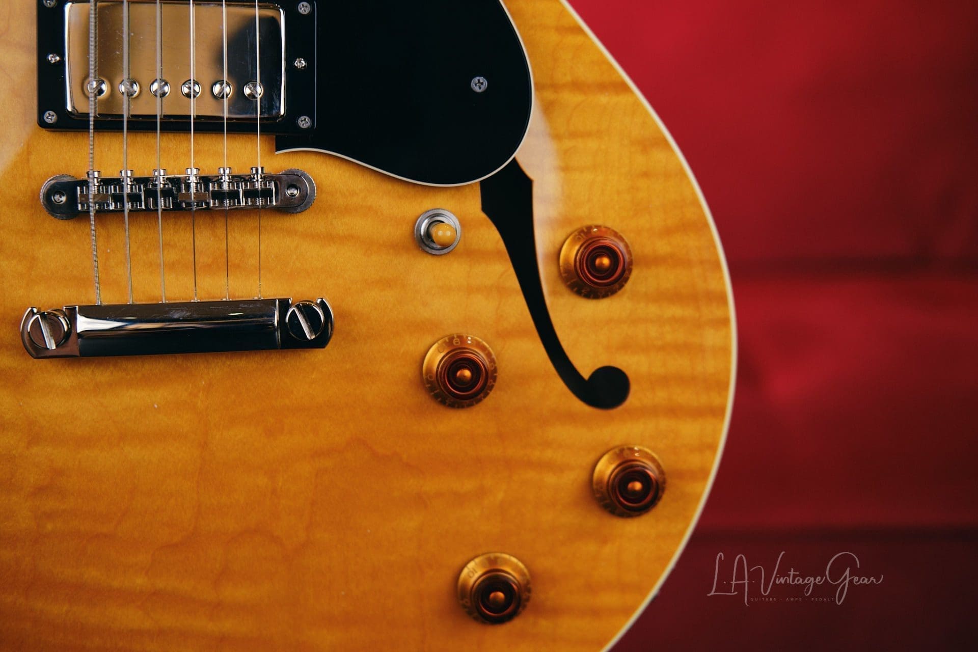 Collings I-35 LC Semi-Hollowbody Electric Guitar - Blonde Finish with Throbak Pickups! - Image 5