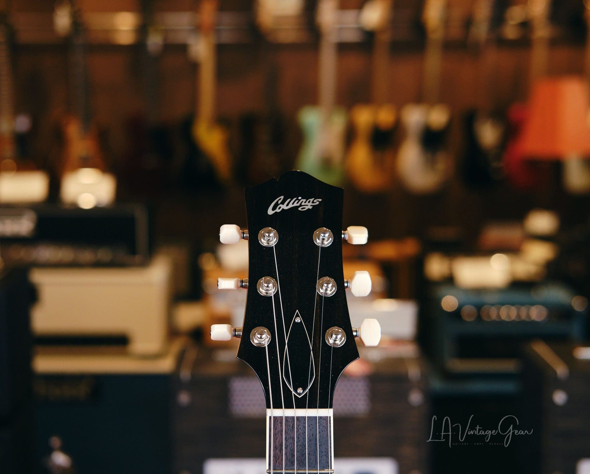 Collings I-35 LC Semi-Hollowbody Electric Guitar - Blonde Finish with Throbak Pickups! - Image 7