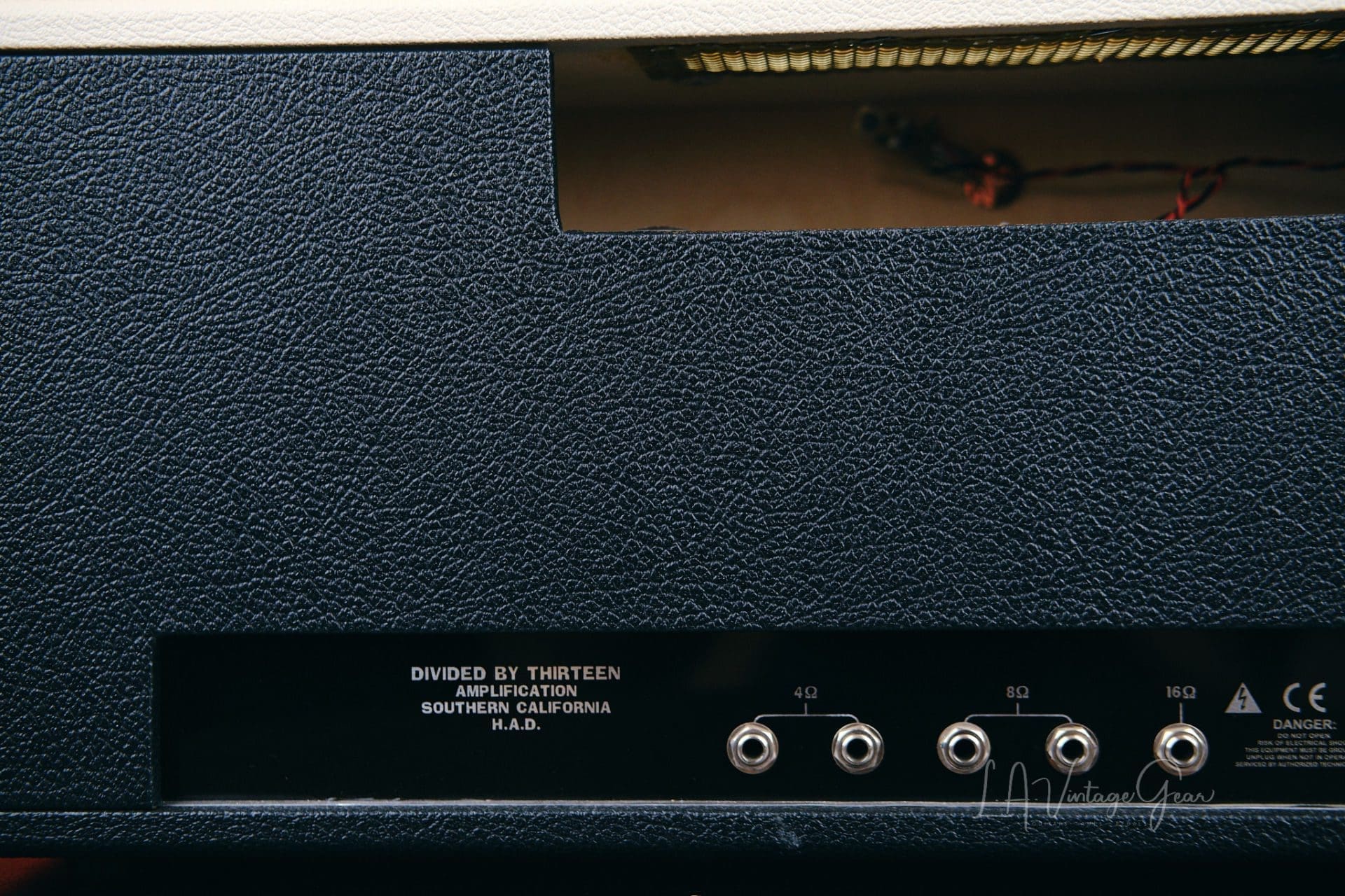 Divided By 13 RSA 23 Guitar Amplifier Head - Black/Eggshell Finish - Image 9