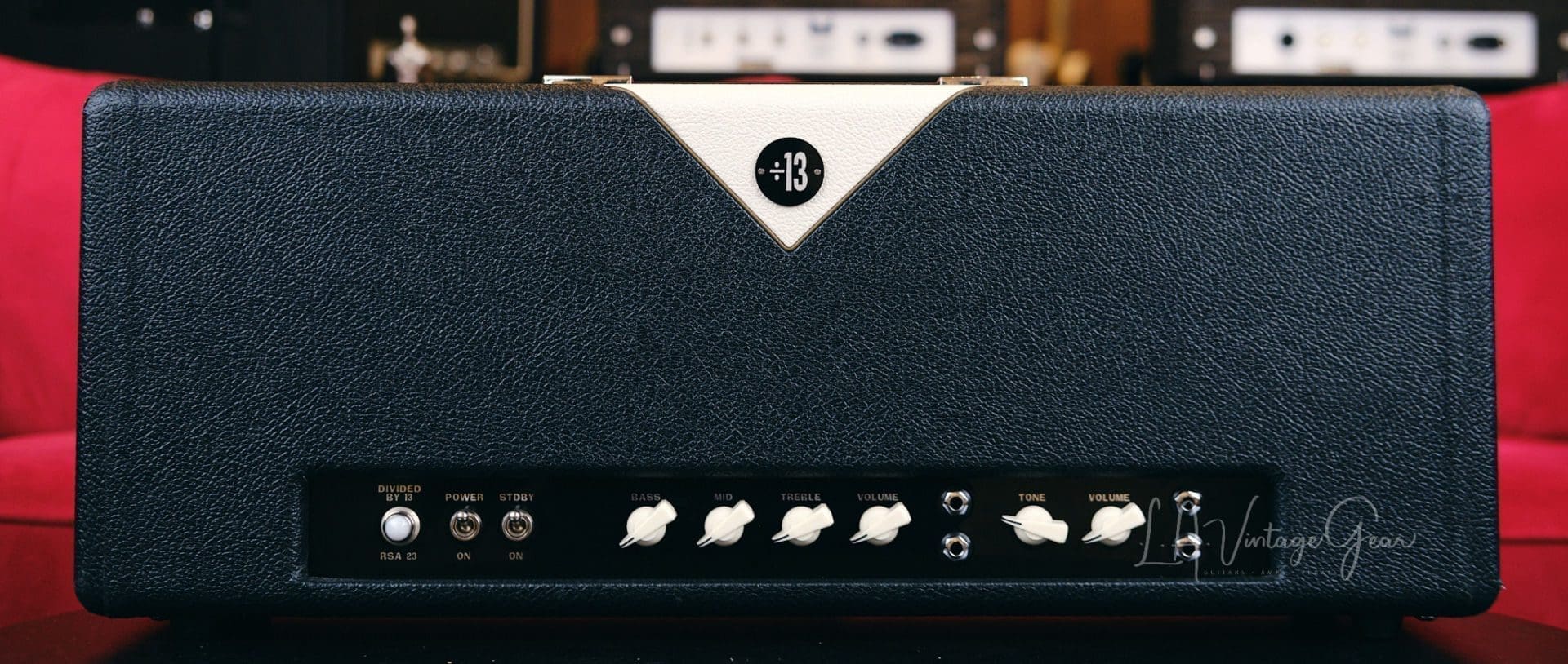 Divided By 13 RSA 23 Guitar Amplifier Head - Black/Eggshell Finish