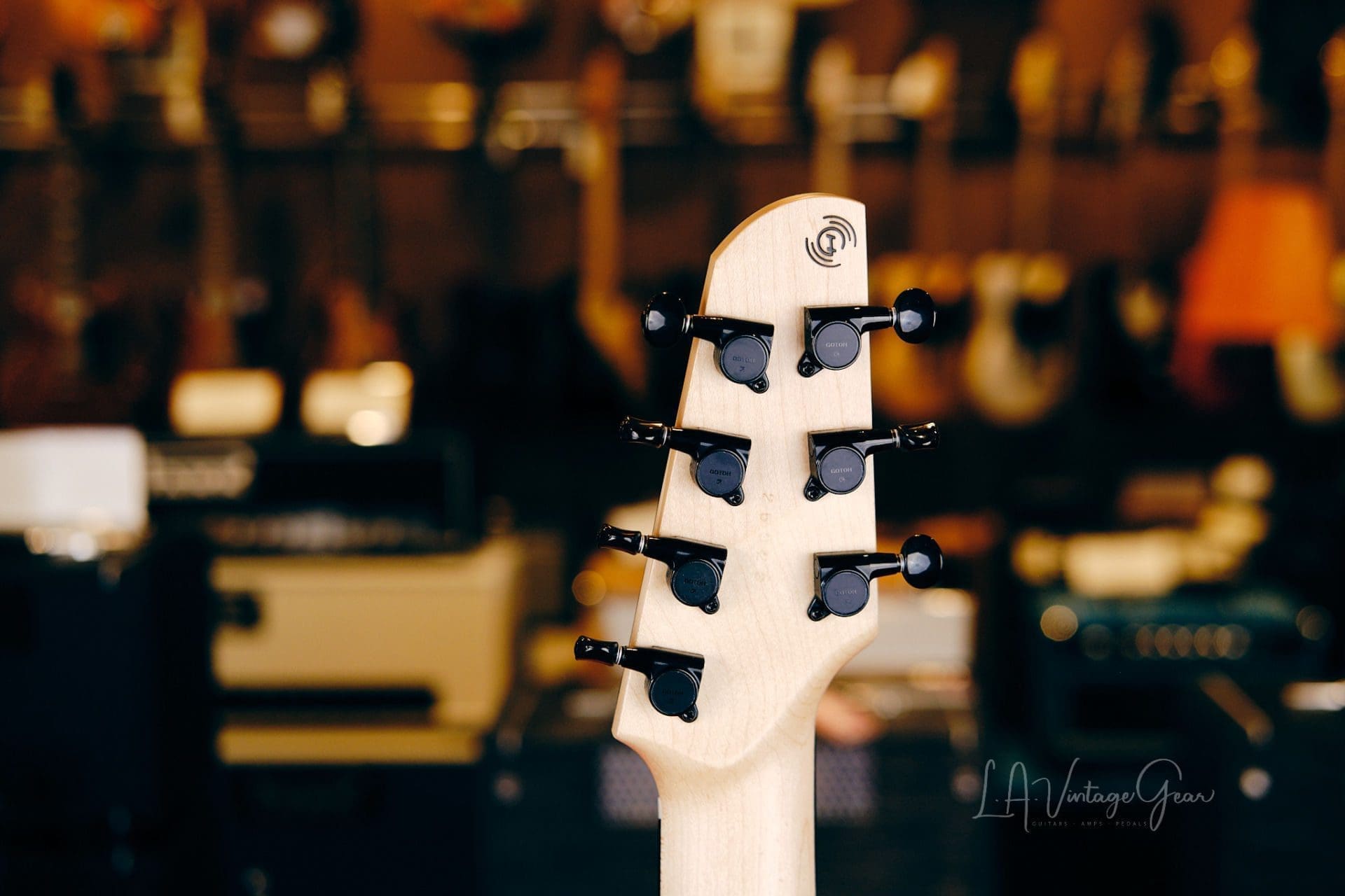 Hybrid Guitars 7 String Deluxe "Charlie Hunter" Style Bass/Electric Guitar - Dark Sunburst - Brand New! - Image 20