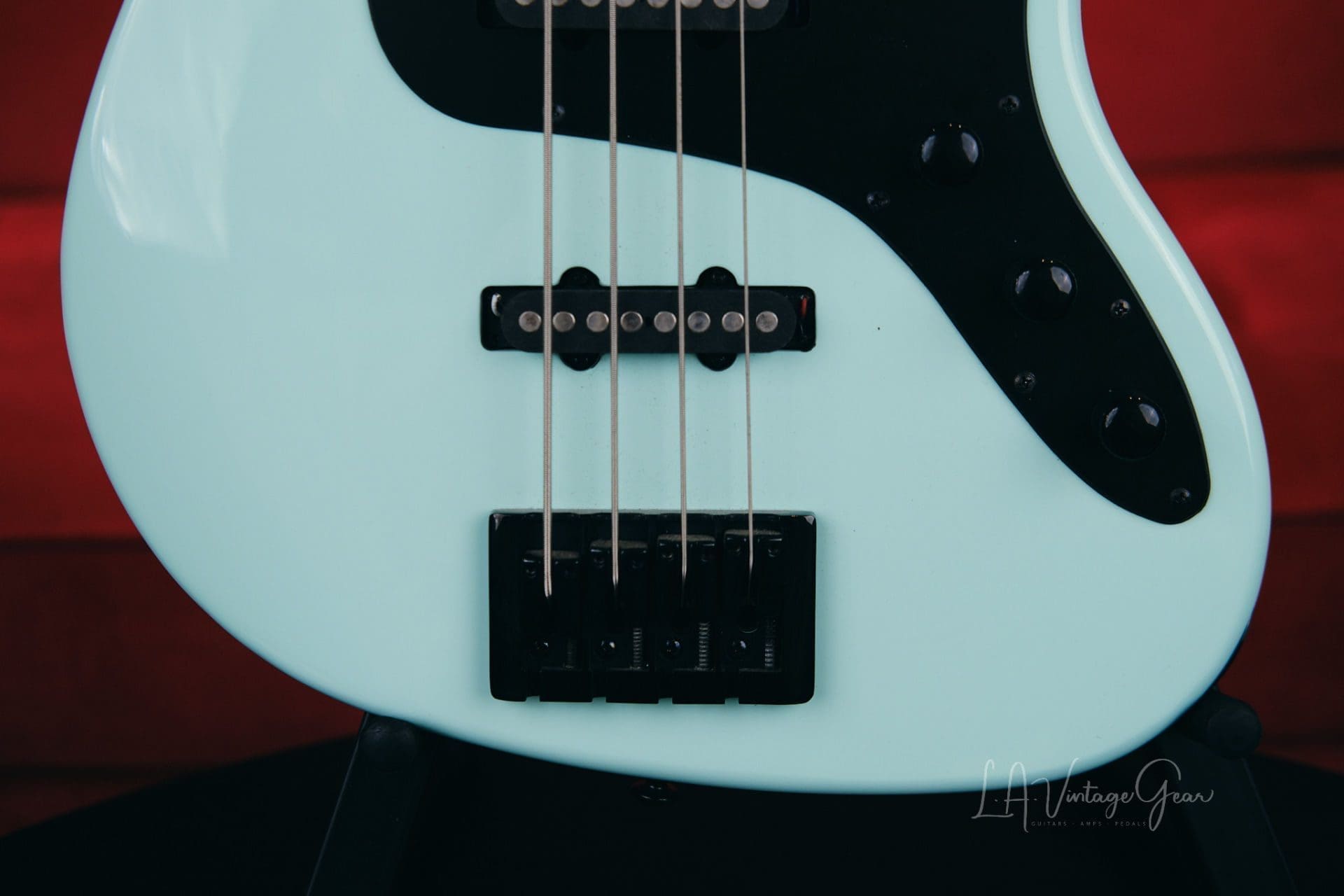 Schecter Diamond Series J4 Electric Bass Guitar - Jazz Style Bass in a Seafoam Green Finish! Mint! - Image 5