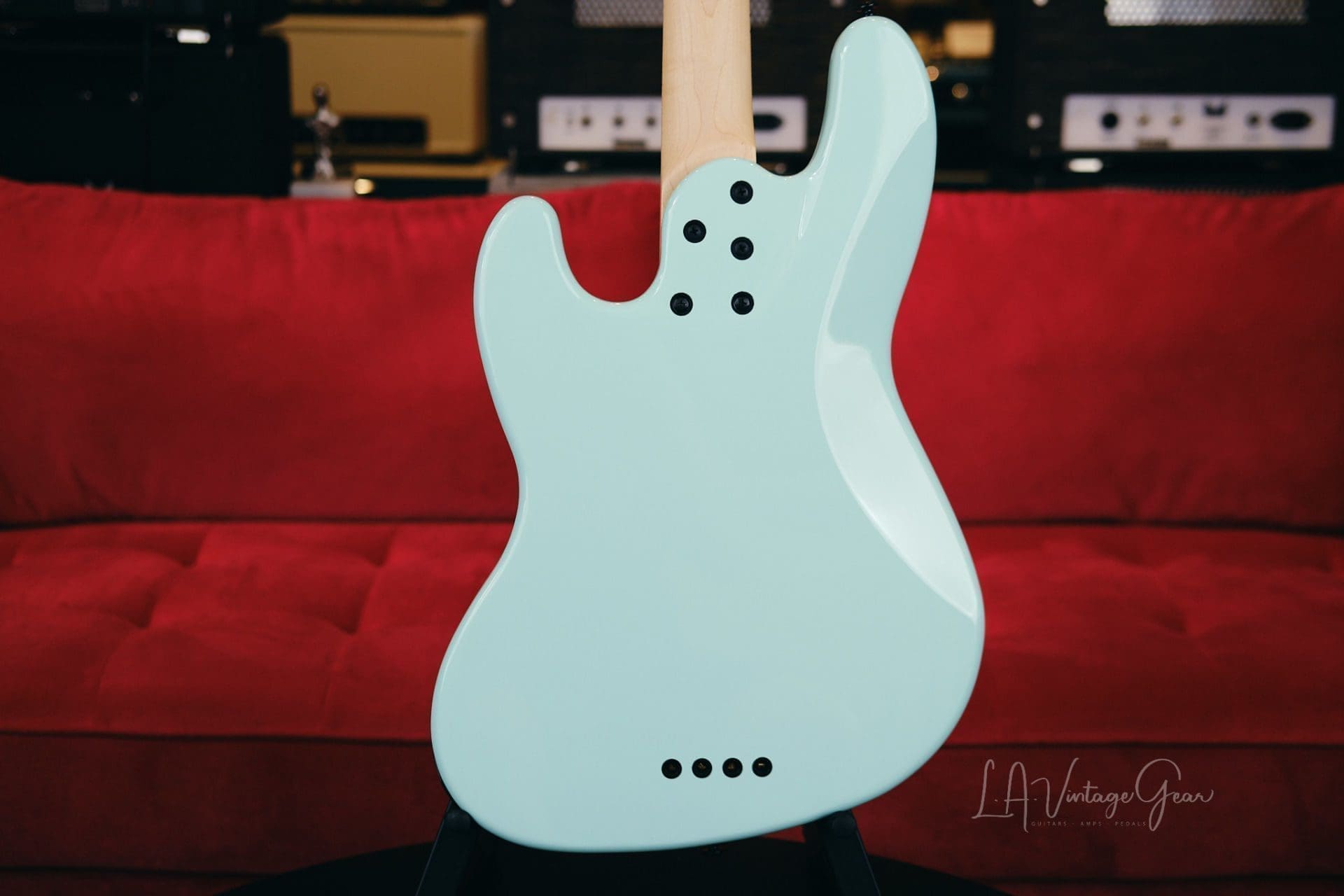 Schecter Diamond Series J4 Electric Bass Guitar - Jazz Style Bass in a Seafoam Green Finish! Mint! - Image 8