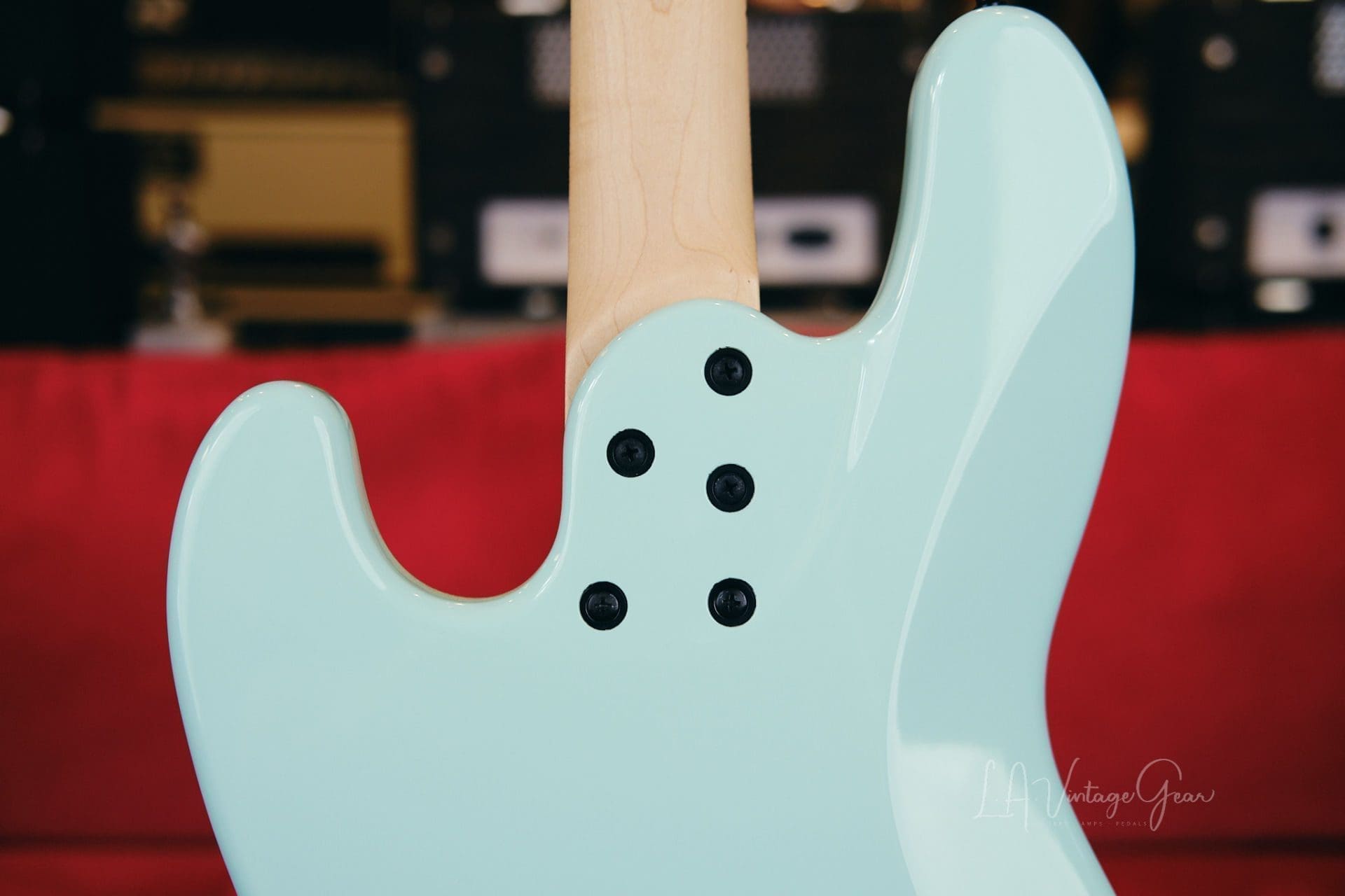 Schecter Diamond Series J4 Electric Bass Guitar - Jazz Style Bass in a Seafoam Green Finish! Mint! - Image 9