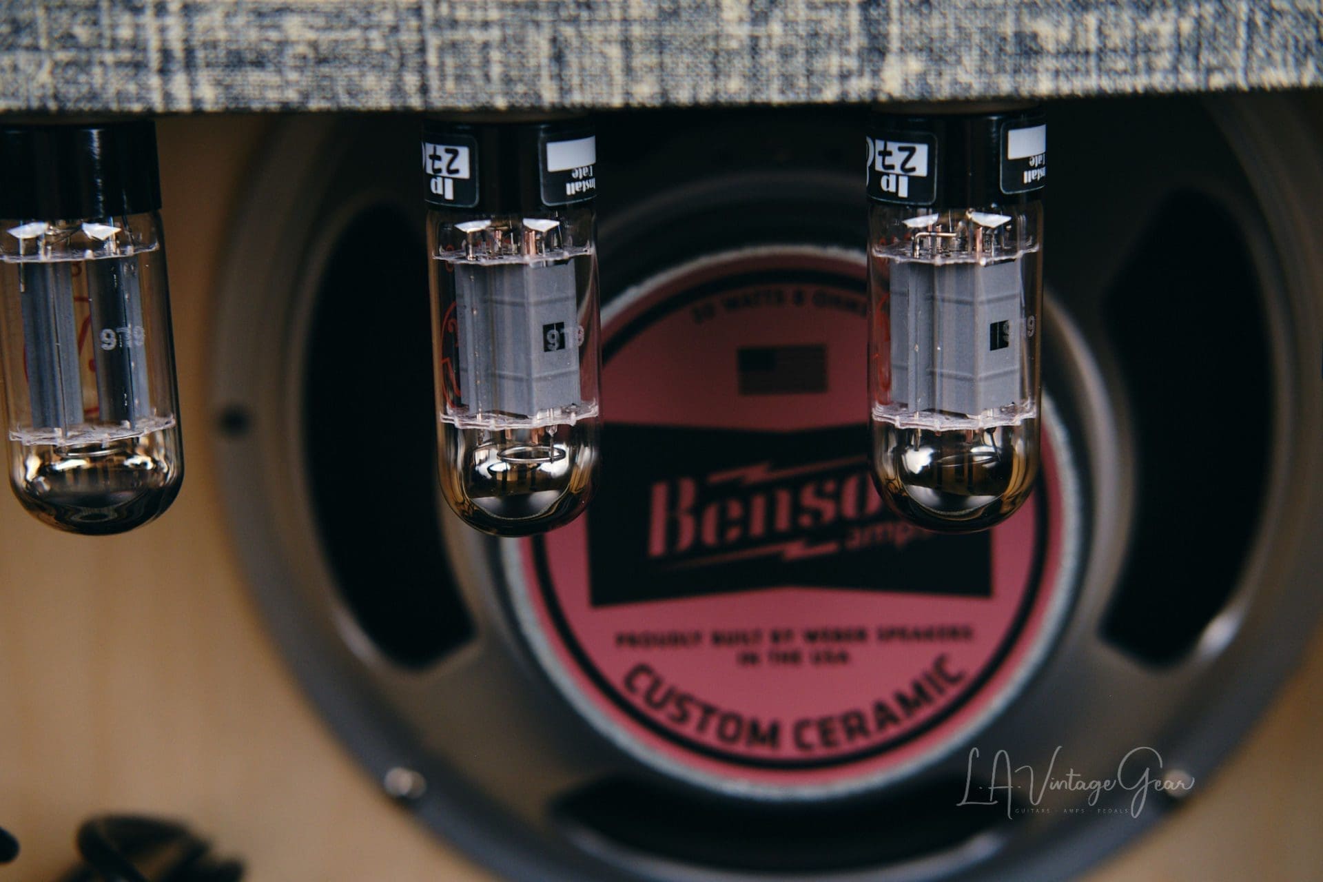 Benson Monarch Reverb 15 Watt 1x12 Combo Guitar Amplifier - Nightmoves Finish! - Image 8