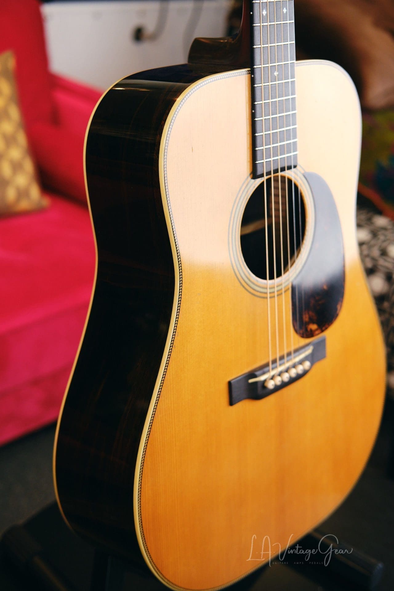 Pre War Guitars Co. " Dreadnought" Model Acoustic Guitar - Brazillian Rosewood Back & Sides! Brand New & In Stock! - Image 14