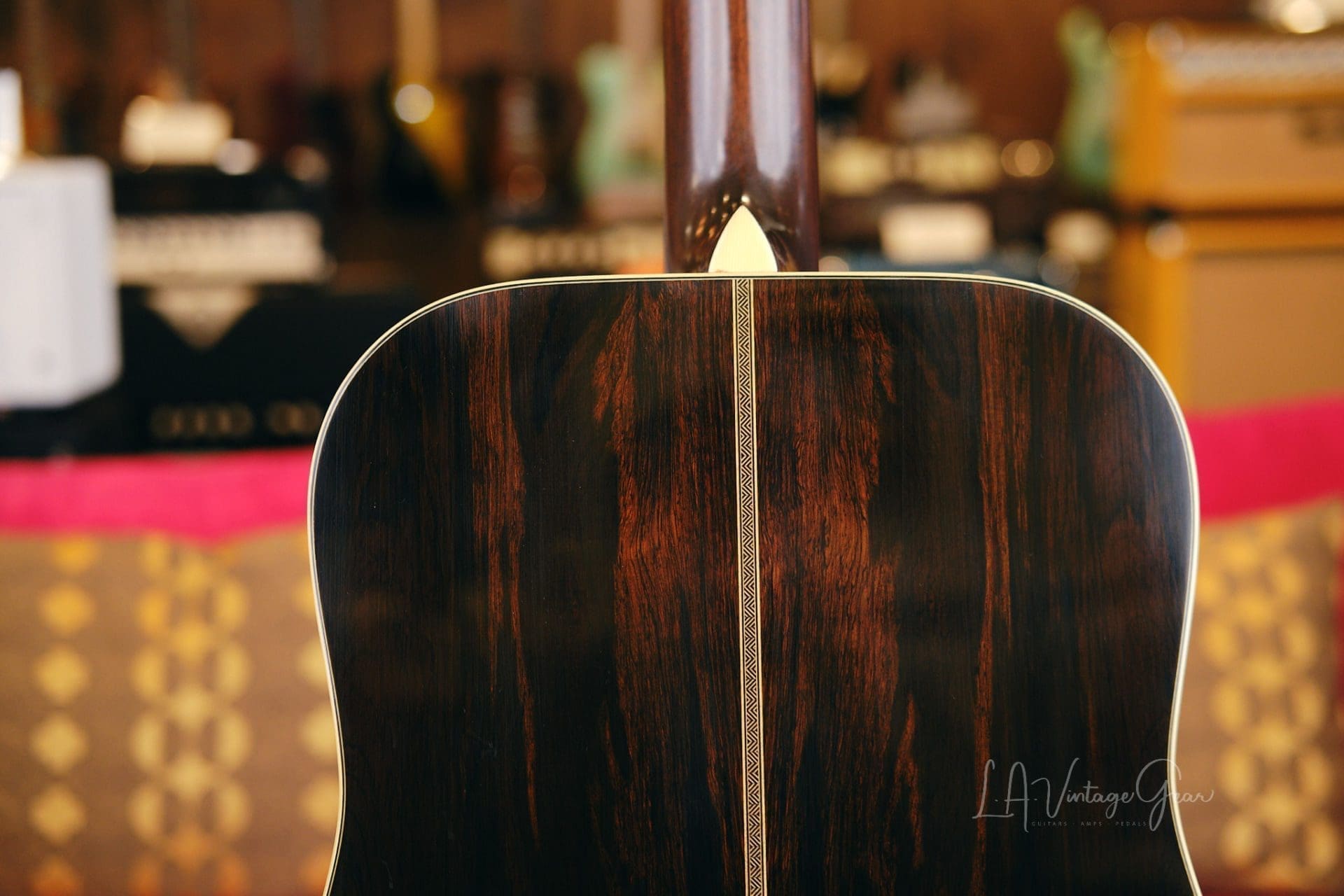 Pre War Guitars Co. " Dreadnought" Model Acoustic Guitar - Brazillian Rosewood Back & Sides! Brand New & In Stock! - Image 17