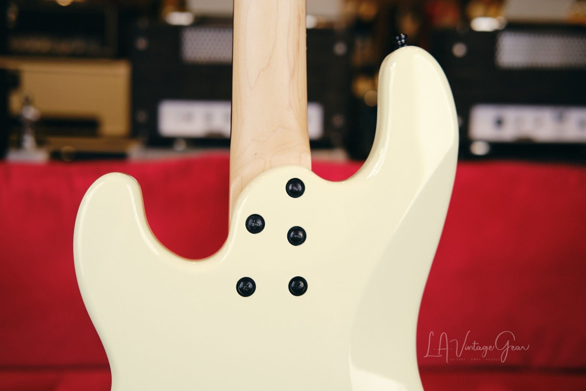 Schecter Diamond Series P4 Electric Bass Guitar - P Style Bass in a Ivory Finish! Mint! - Image 13