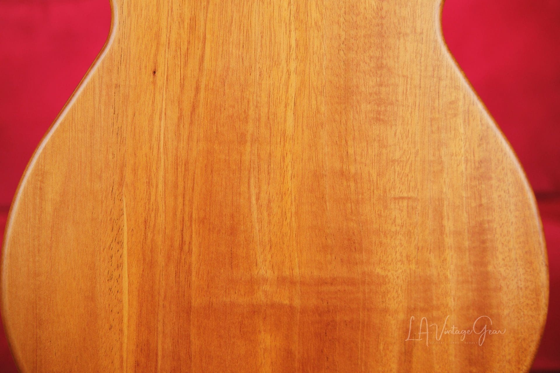 Grez 'Mendocino' Long Scale Electric Bass Guitar-Lightweight Semi-Hollowbody! Solid Old Growth Redwood Top! - Image 16
