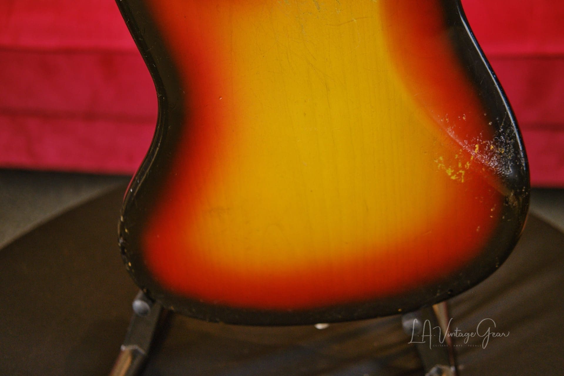 1966 Fender Jazz Bass - With OHSC, Covers, and Lollipop Tuners! - Image 11