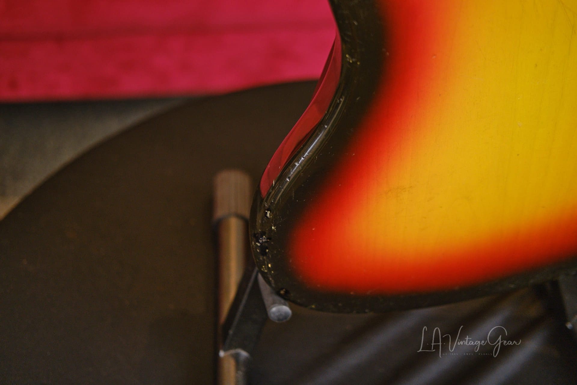1966 Fender Jazz Bass - With OHSC, Covers, and Lollipop Tuners! - Image 12