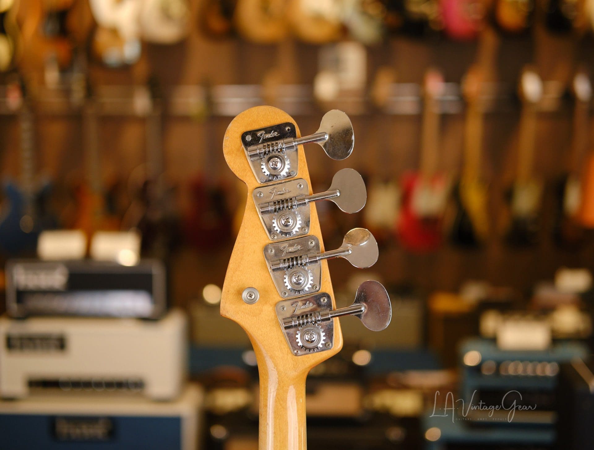 1966 Fender Jazz Bass - With OHSC, Covers, and Lollipop Tuners! - Image 14