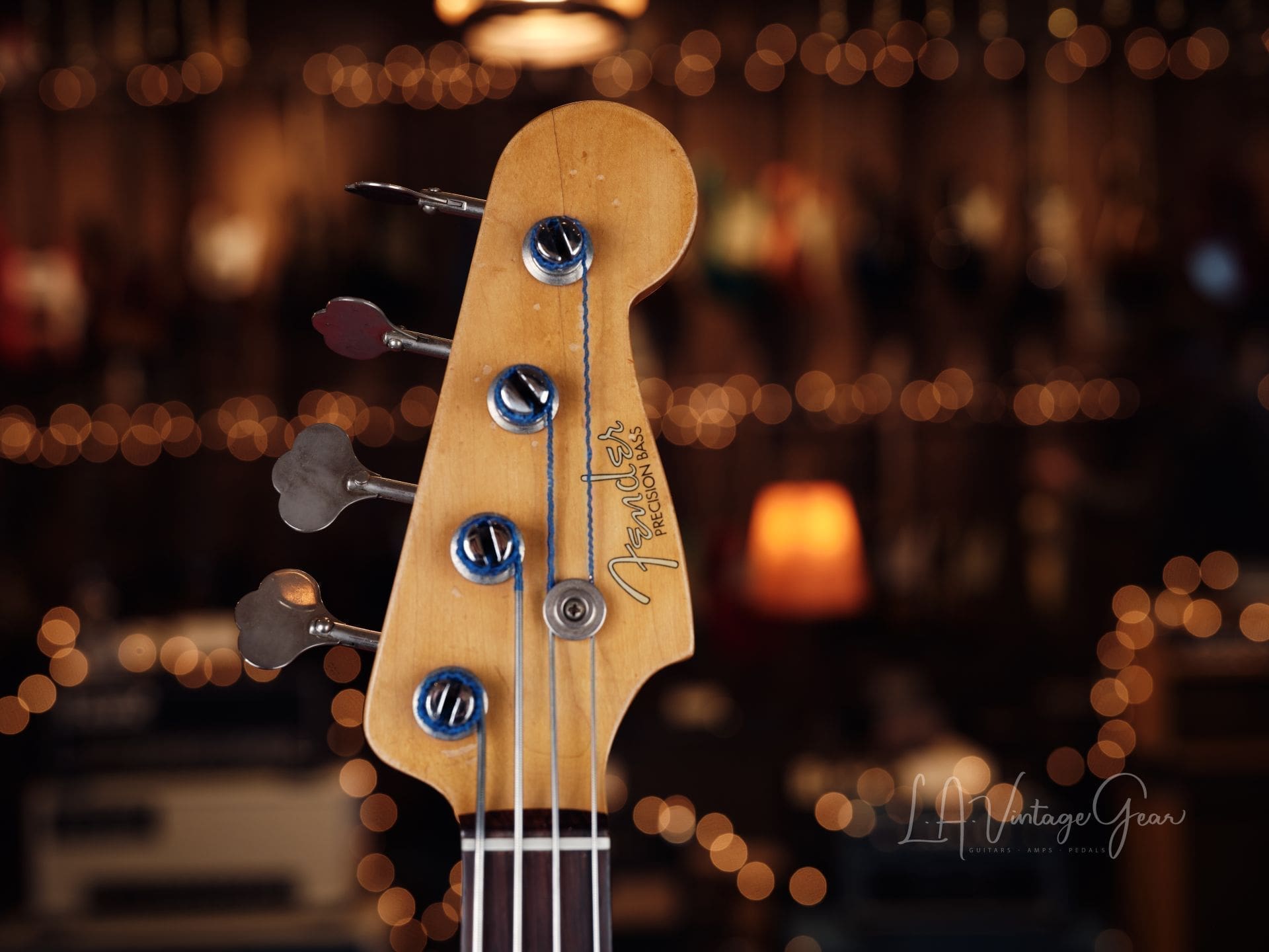 1960 Fender Precision Bass - Refinished in Black! - Image 12