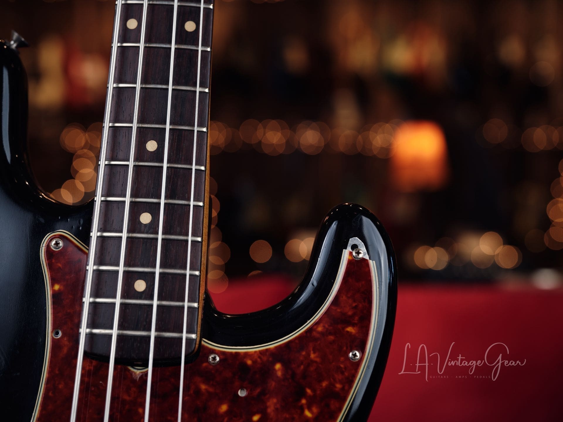 1960 Fender Precision Bass - Refinished in Black! - Image 11