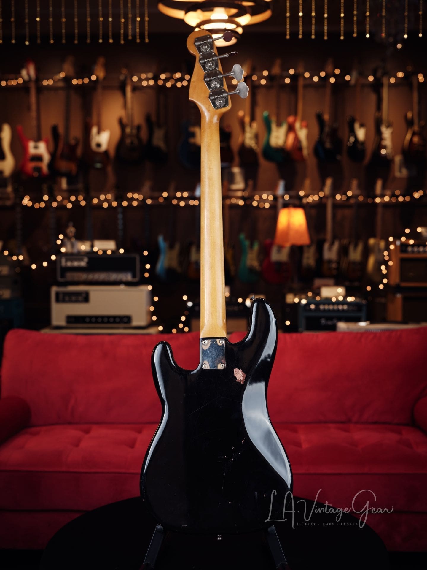 1960 Fender Precision Bass - Refinished in Black! - Image 13