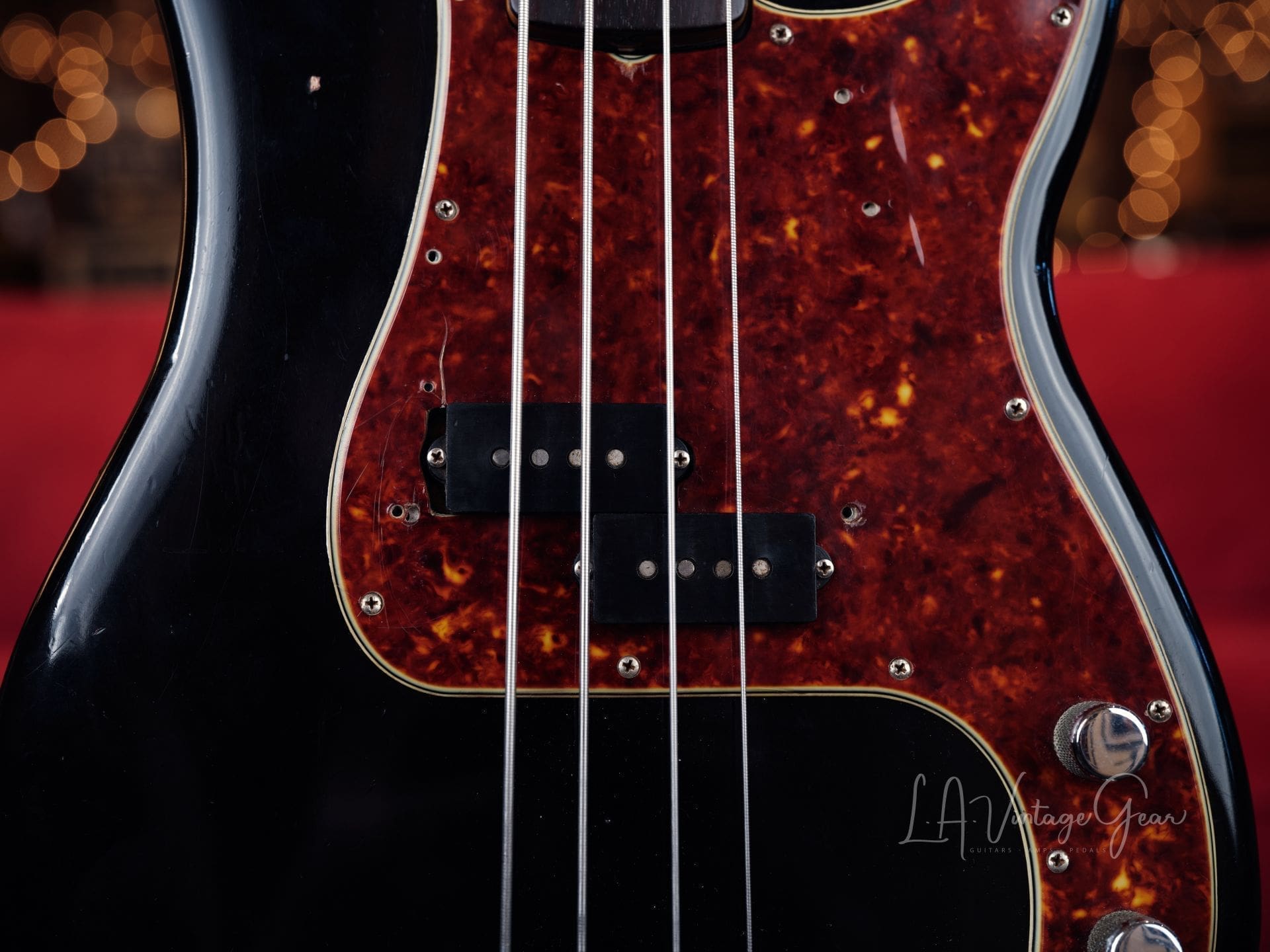 1960 Fender Precision Bass - Refinished in Black! - Image 3