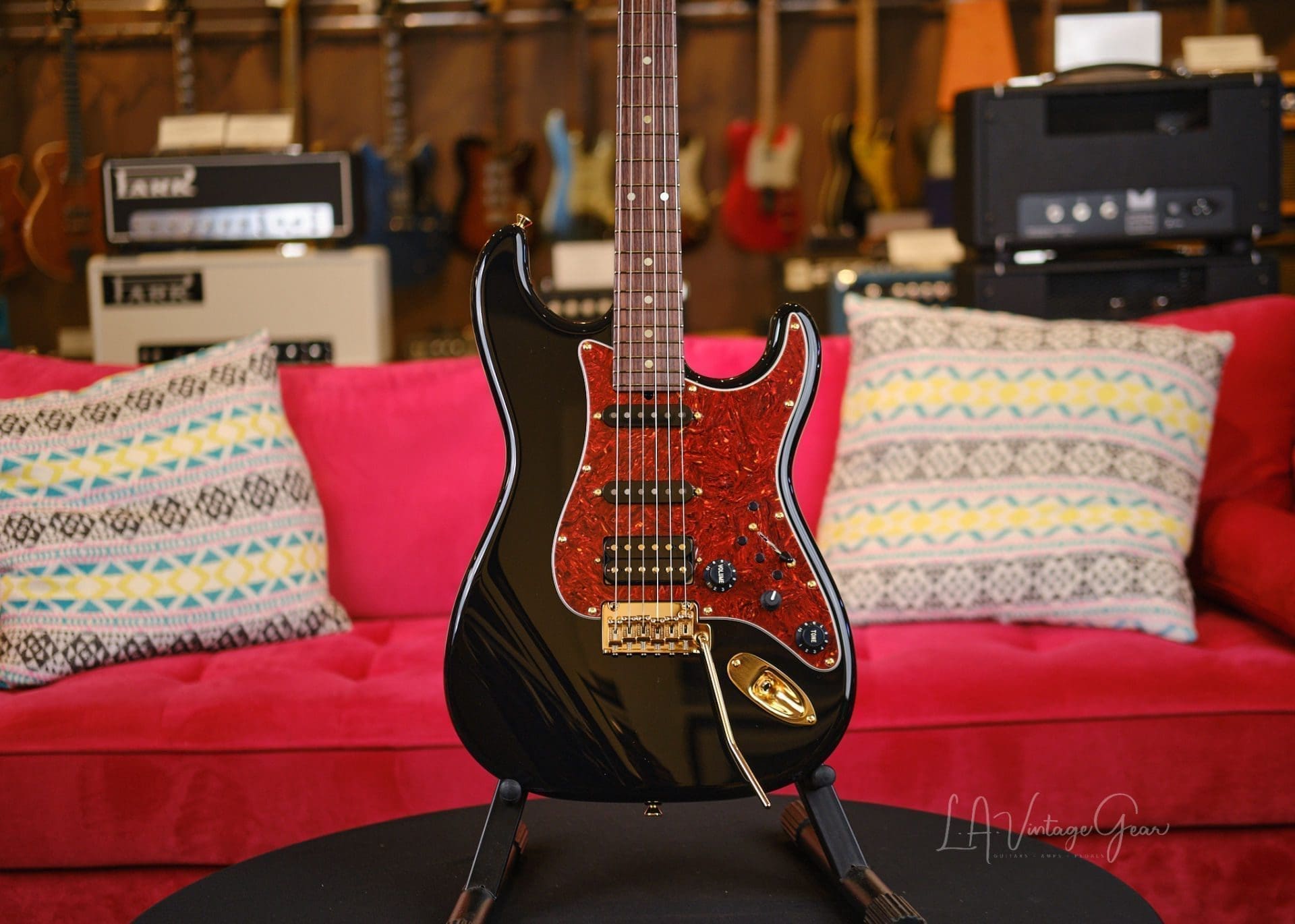 James Tyler S-Style Electric Guitar-New DAN HUFF BLACK CLASSIC in Glossy Finish! - Image 2