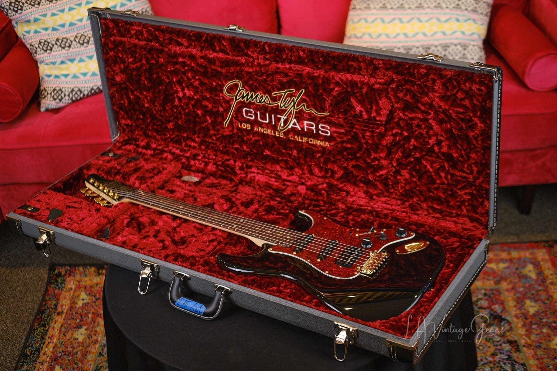 James Tyler S-Style Electric Guitar-New DAN HUFF BLACK CLASSIC in Glossy Finish! - Image 10