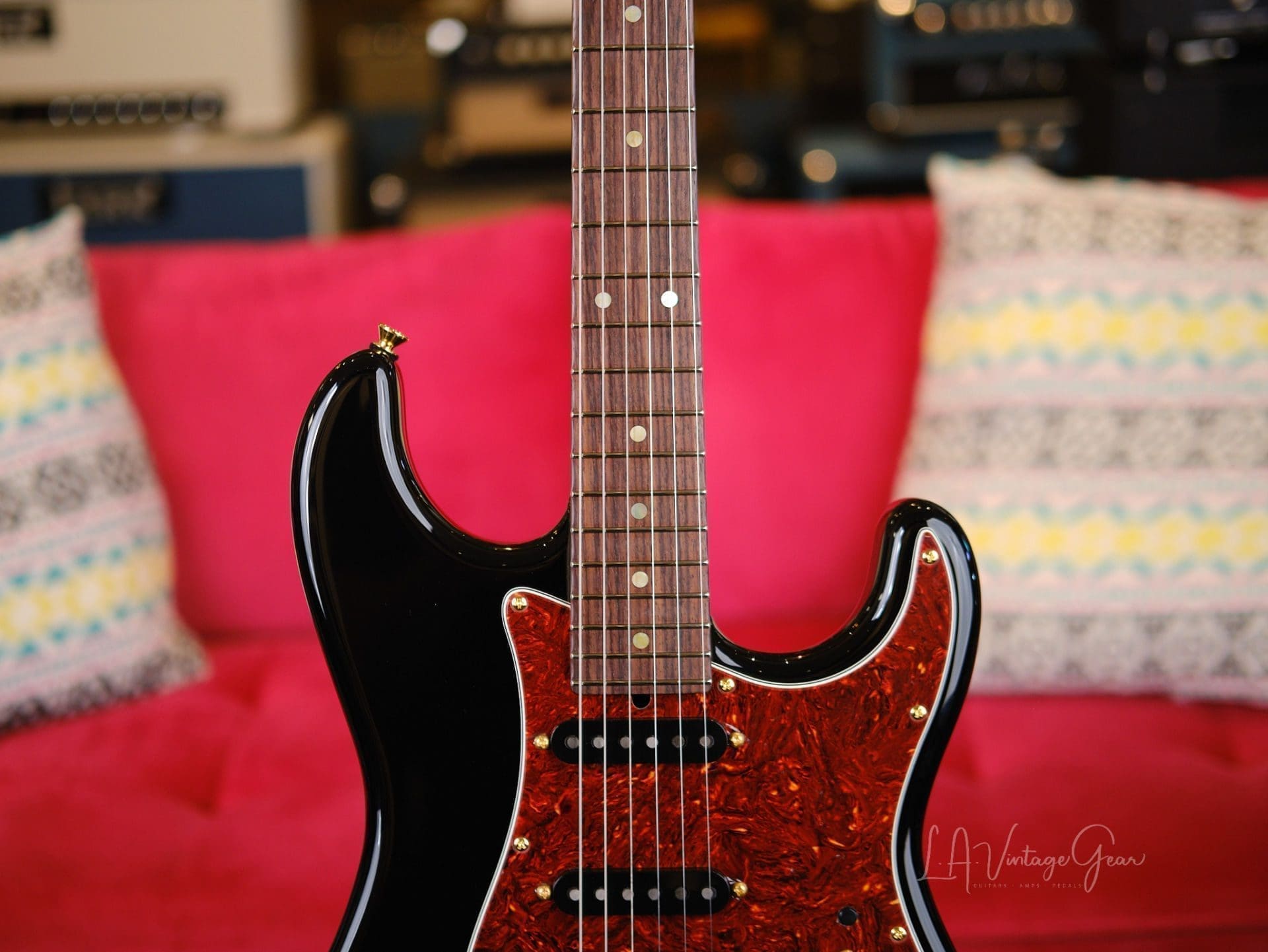 James Tyler S-Style Electric Guitar-New DAN HUFF BLACK CLASSIC in Glossy Finish! - Image 3