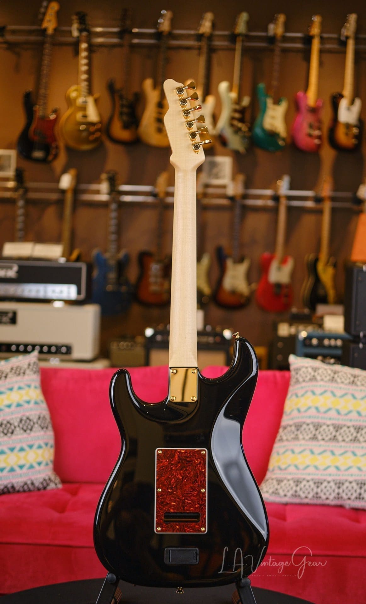 James Tyler S-Style Electric Guitar-New DAN HUFF BLACK CLASSIC in Glossy Finish! - Image 6