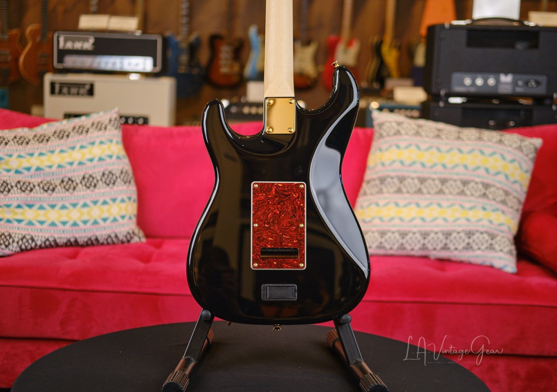 James Tyler S-Style Electric Guitar-New DAN HUFF BLACK CLASSIC in Glossy Finish! - Image 7