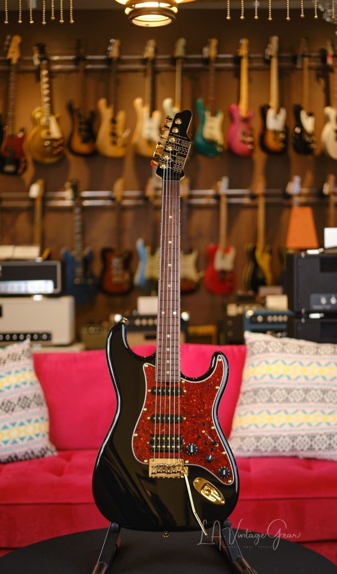 James Tyler S-Style Electric Guitar-New DAN HUFF BLACK CLASSIC in Glossy Finish!