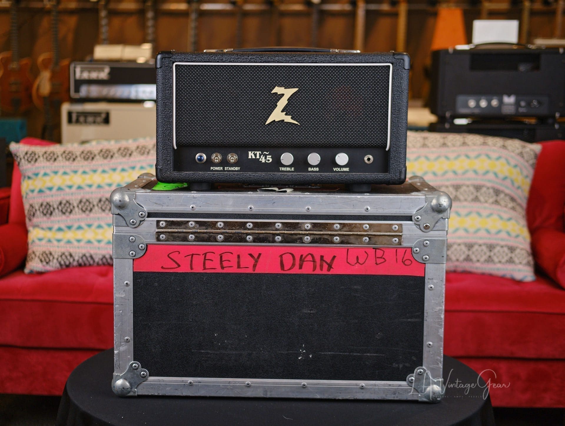 Dr Z KT45 Head - Stage Played by Walter Becker of Steely Dan - With Road Case!