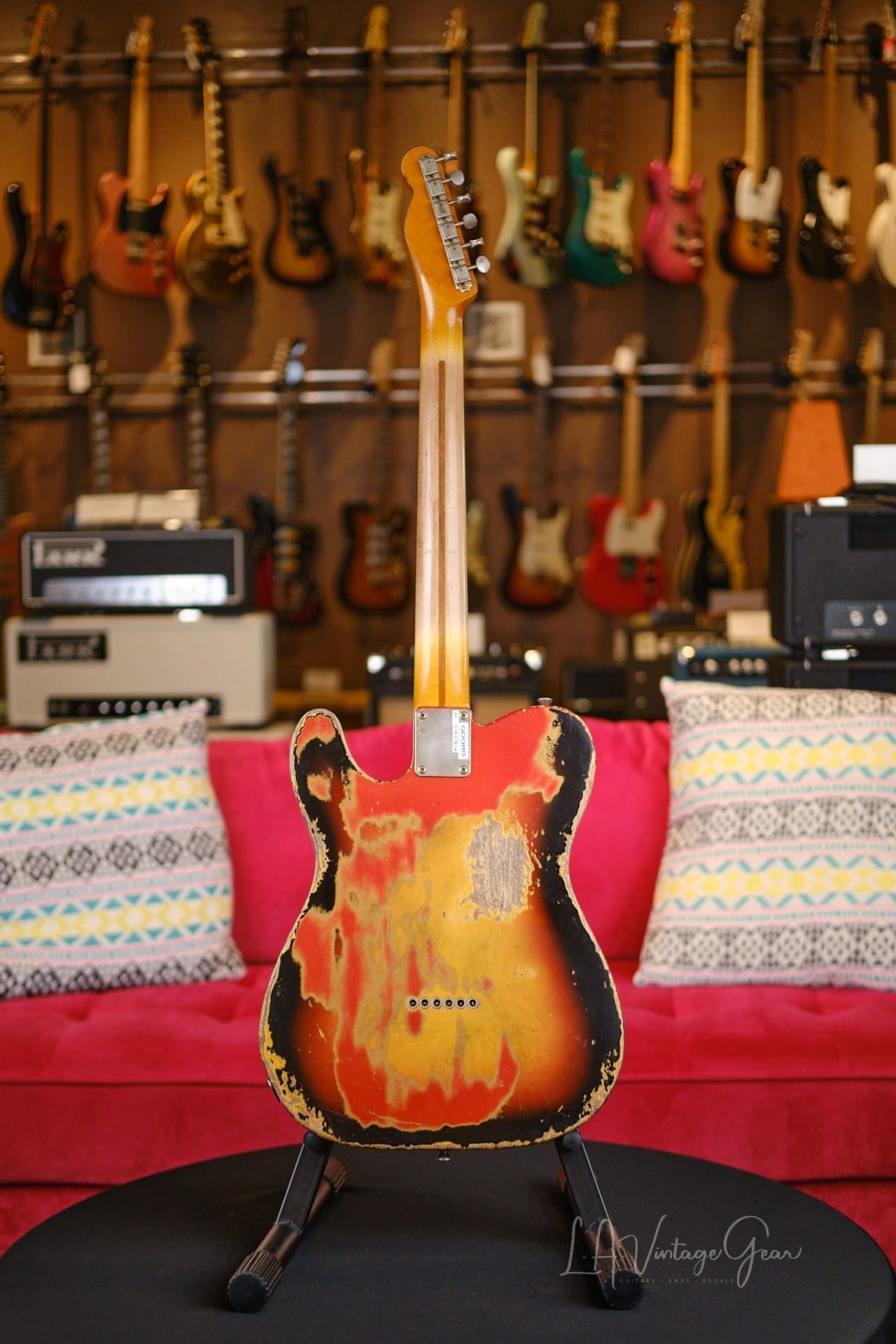 Partscaster 'T' Style Guitar - MJT Body and Warmoth Neck - Image 8