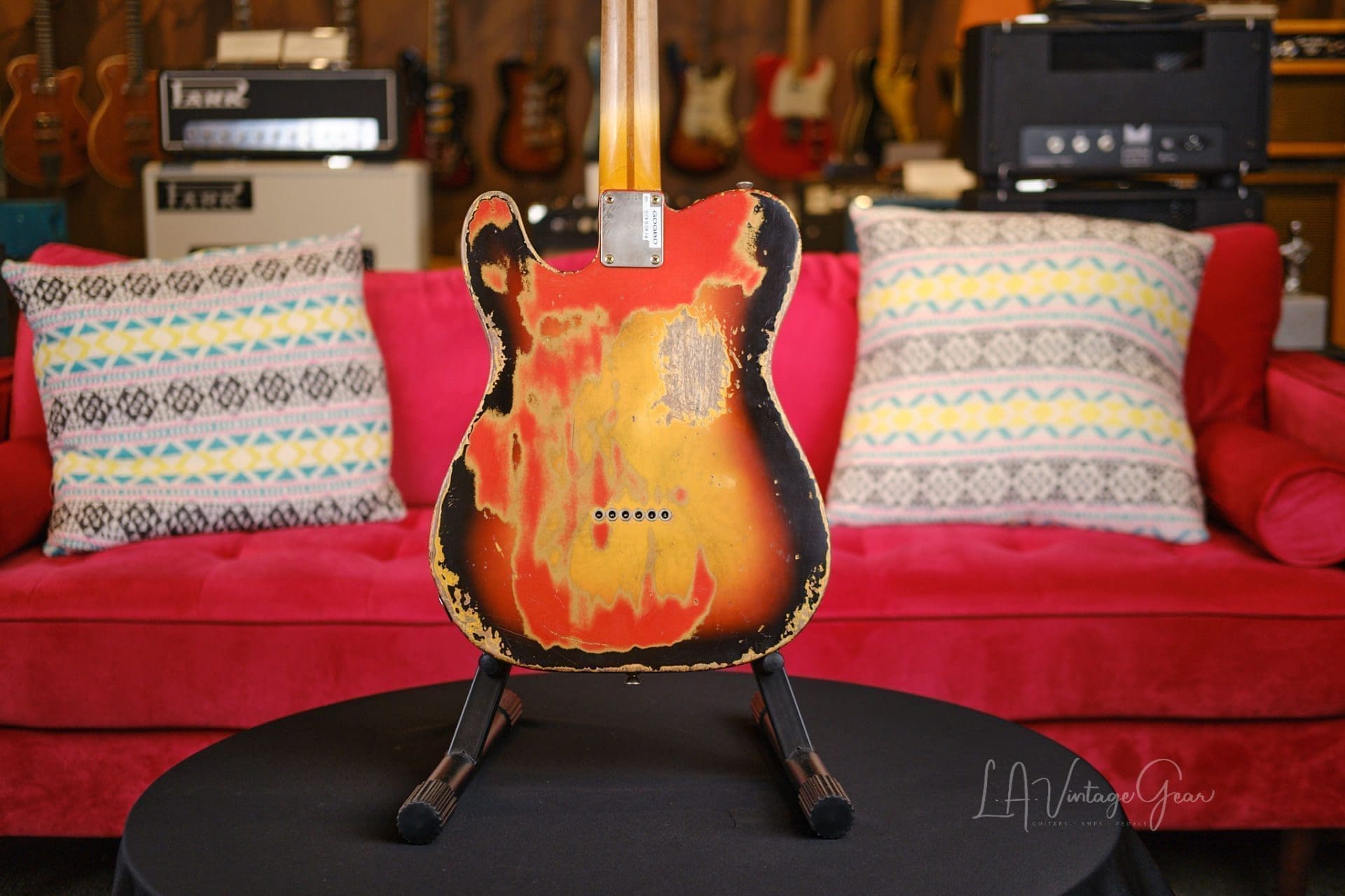 Partscaster 'T' Style Guitar - MJT Body and Warmoth Neck - Image 9
