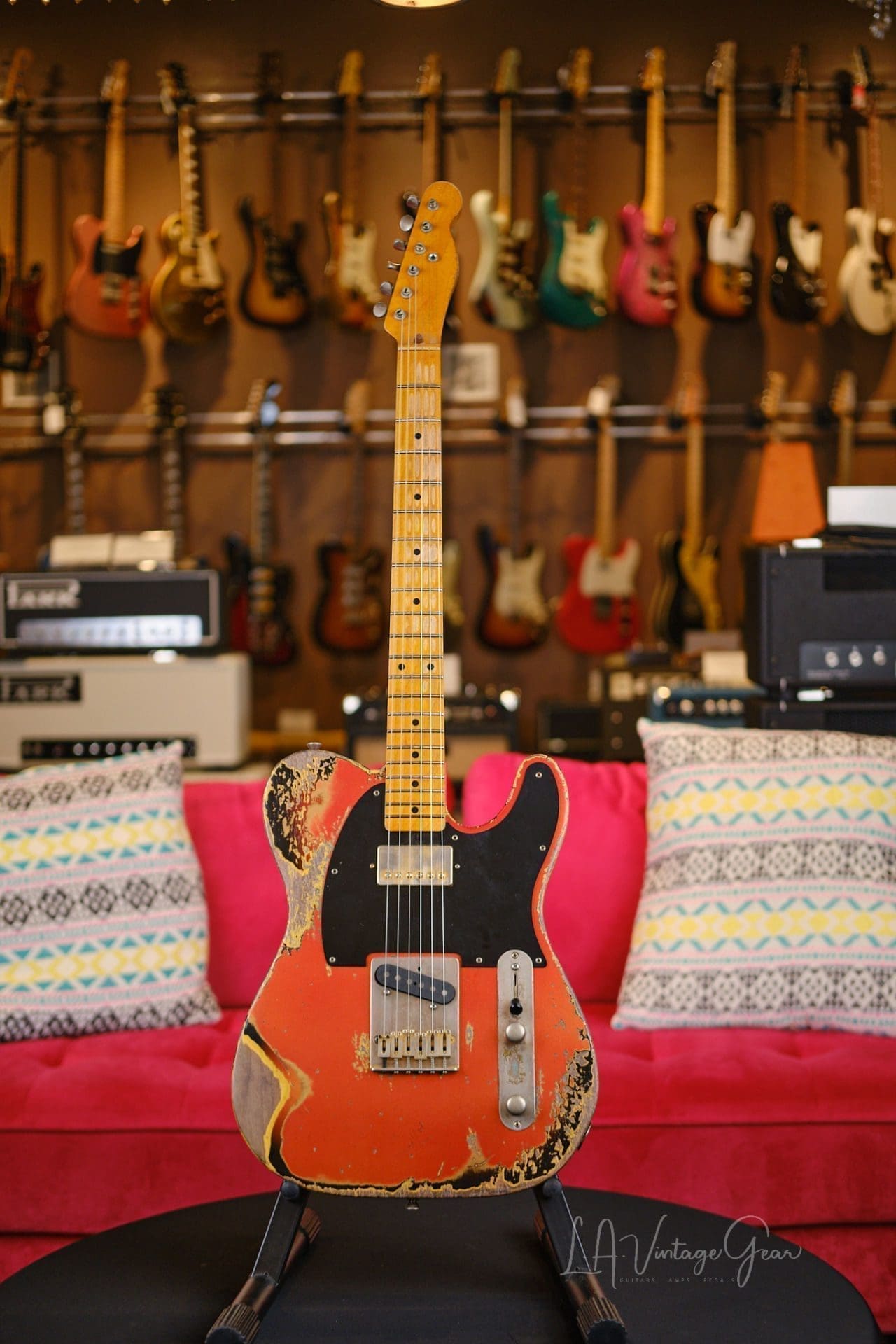Partscaster 'T' Style Guitar - MJT Body and Warmoth Neck