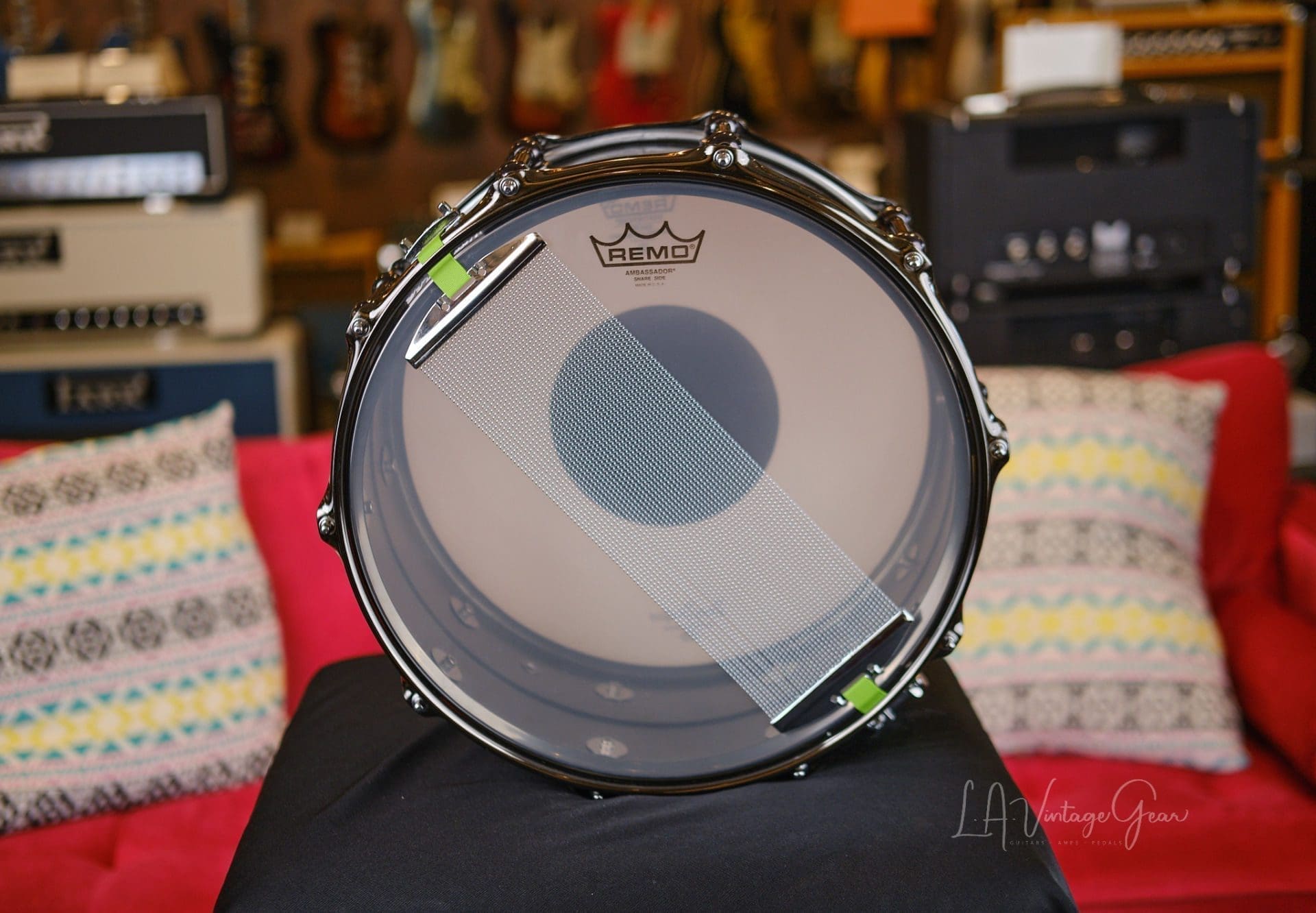 Pacific Drums and Percussion Drum Workshop Brass 6"x14" - Owned by Abe Laboriel Jr and Played with Paul McCartney ! - Image 4