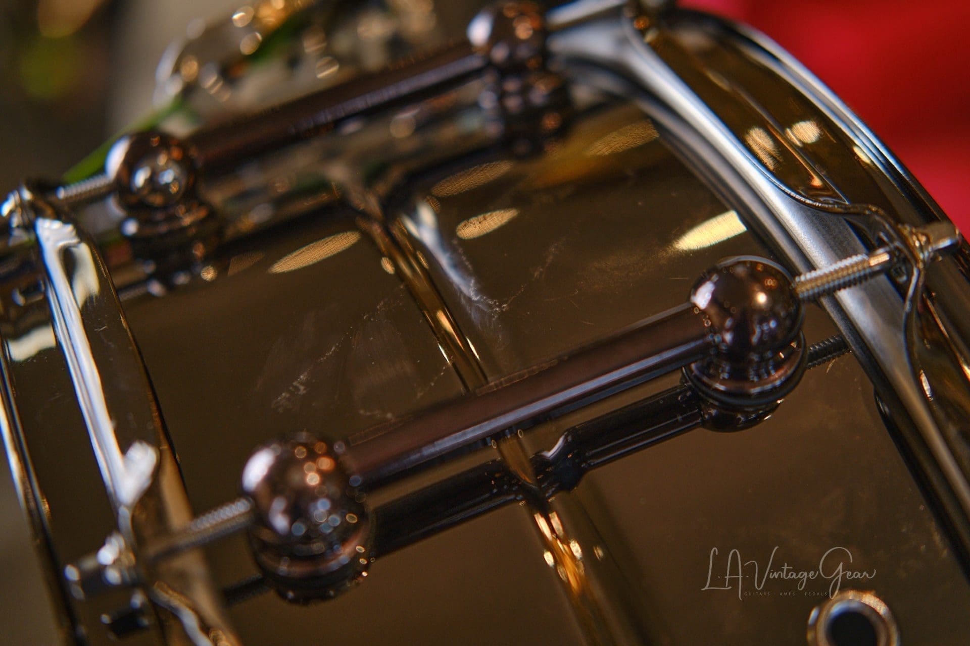Pacific Drums and Percussion Drum Workshop Brass 6"x14" - Owned by Abe Laboriel Jr and Played with Paul McCartney ! - Image 5