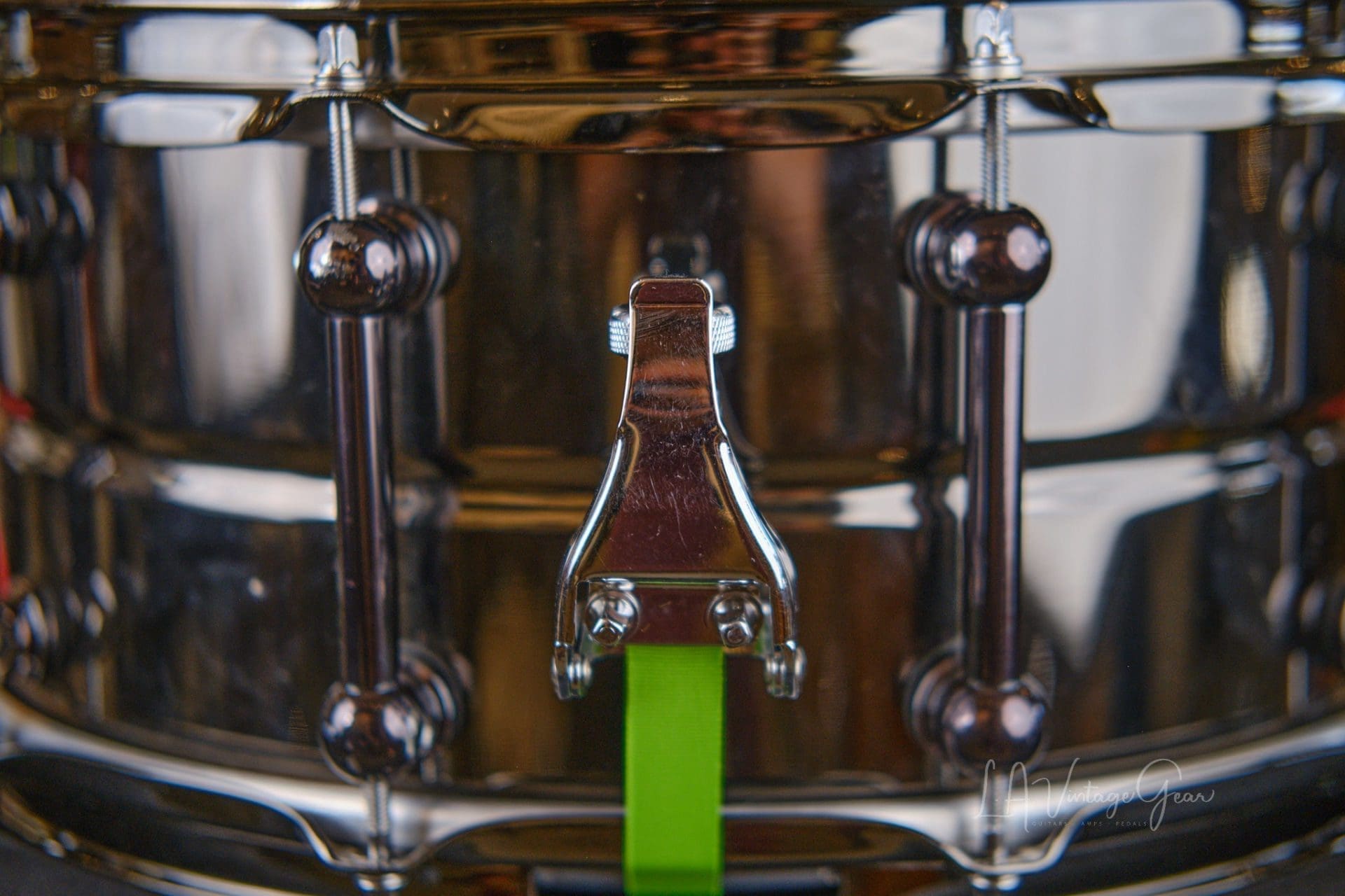 Pacific Drums and Percussion Drum Workshop Brass 6"x14" - Owned by Abe Laboriel Jr and Played with Paul McCartney ! - Image 6