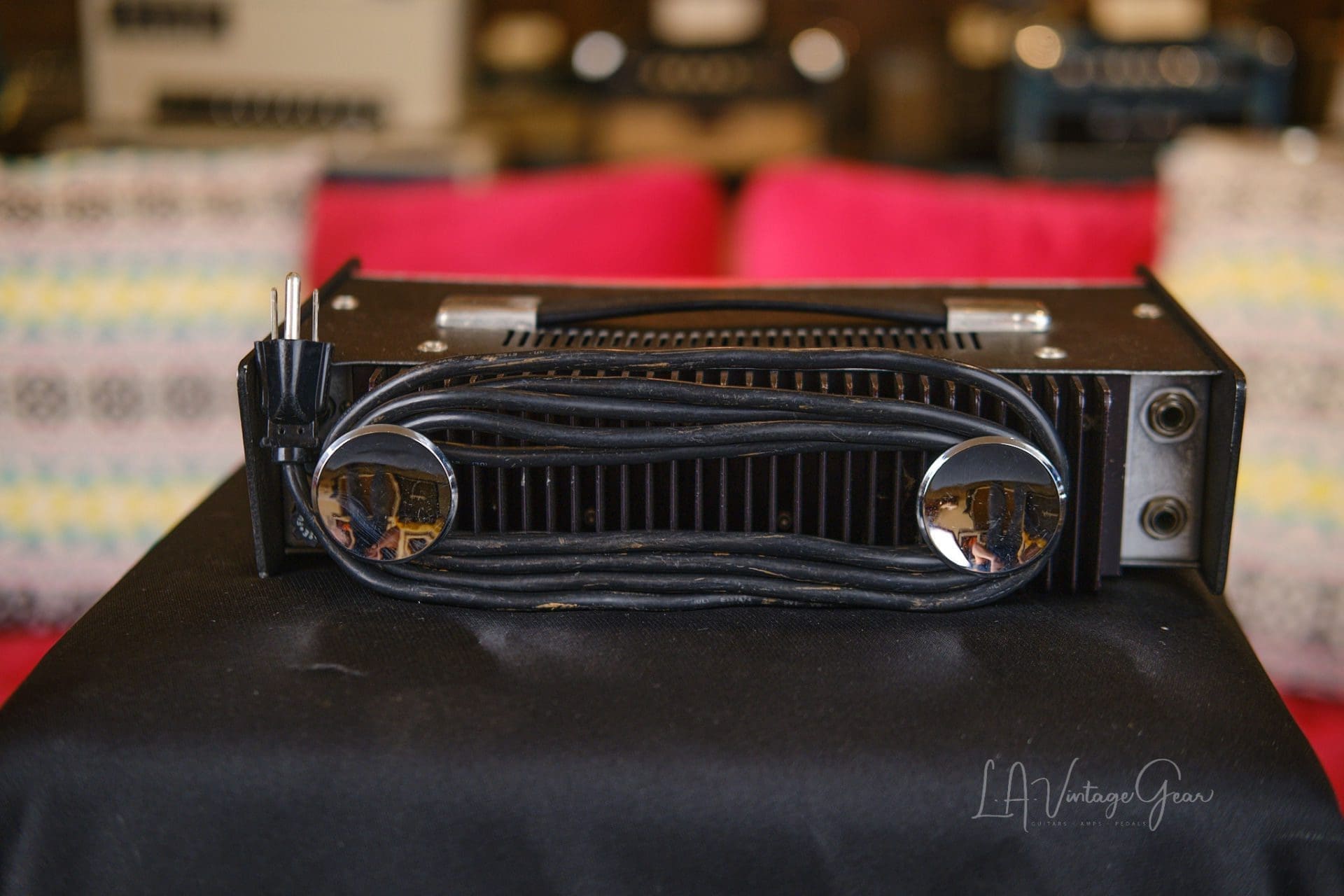 Walter Woods MI-200-8 Electracoustic Bass Amp - Recently Serviced by Valley Sound - Green Power Light! - Image 5