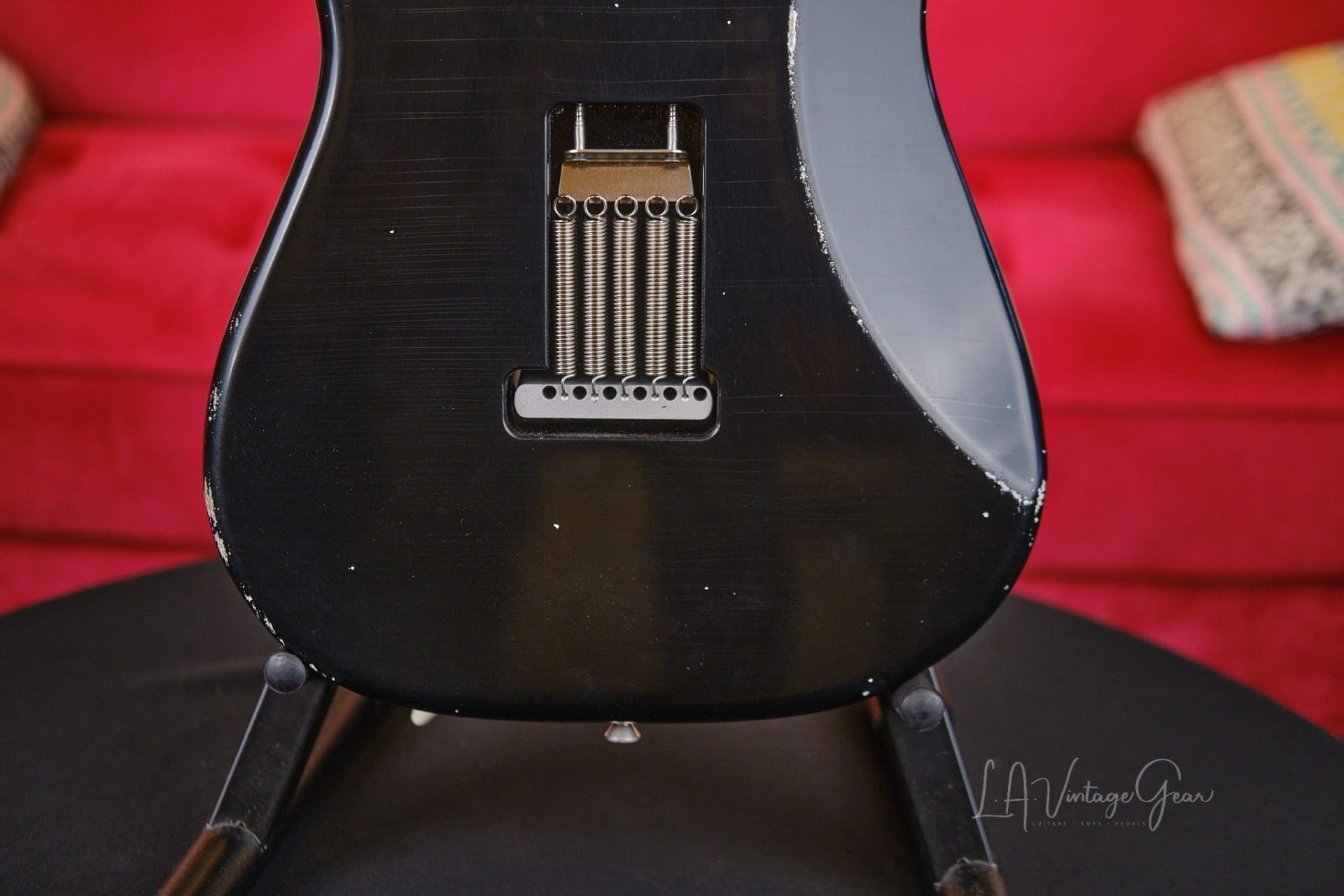 Xotic XSC2 S-Style Relic'd Electric Guitar - Black Finish & RW Fingerboard #3075- New Build! - Image 11
