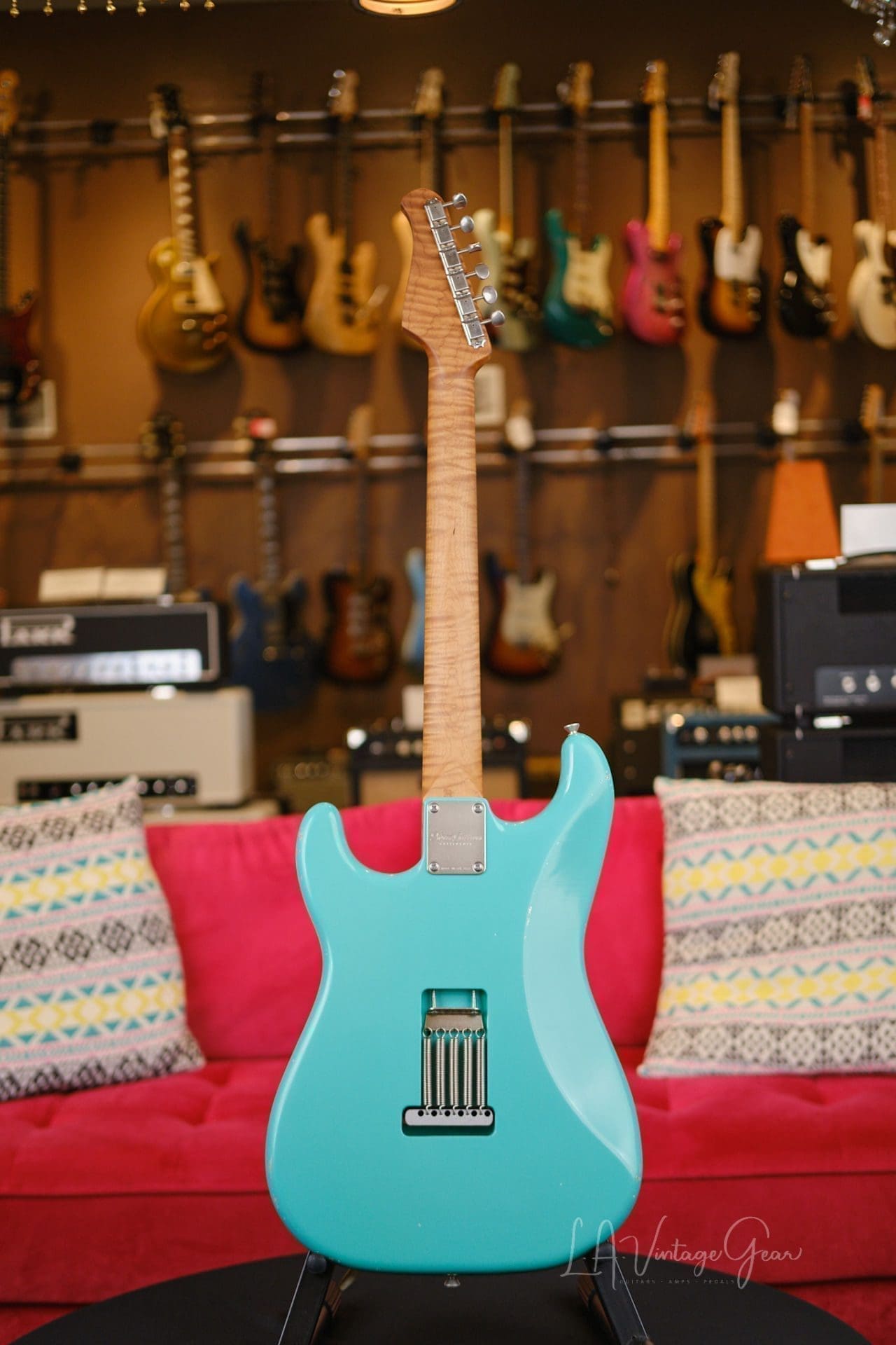 Xotic XSC-1 S-Style Electic Guitar - Medium Relic'd in a Sea Foam Green Finish - New Build (#3077)! - Image 5