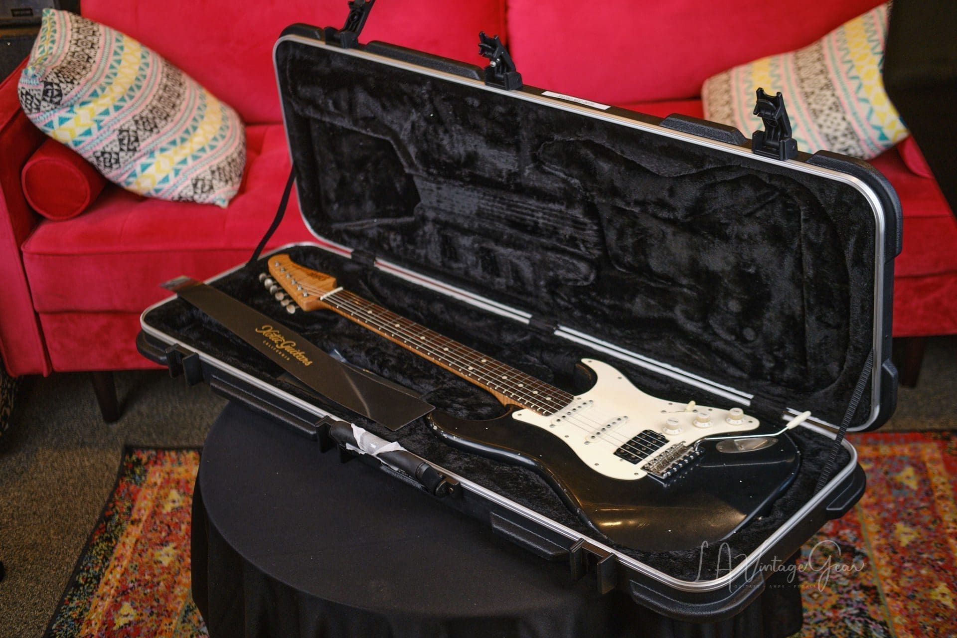 Xotic XSC2 S-Style Relic'd Electric Guitar - Black Finish & RW Fingerboard #3075- New Build! - Image 14