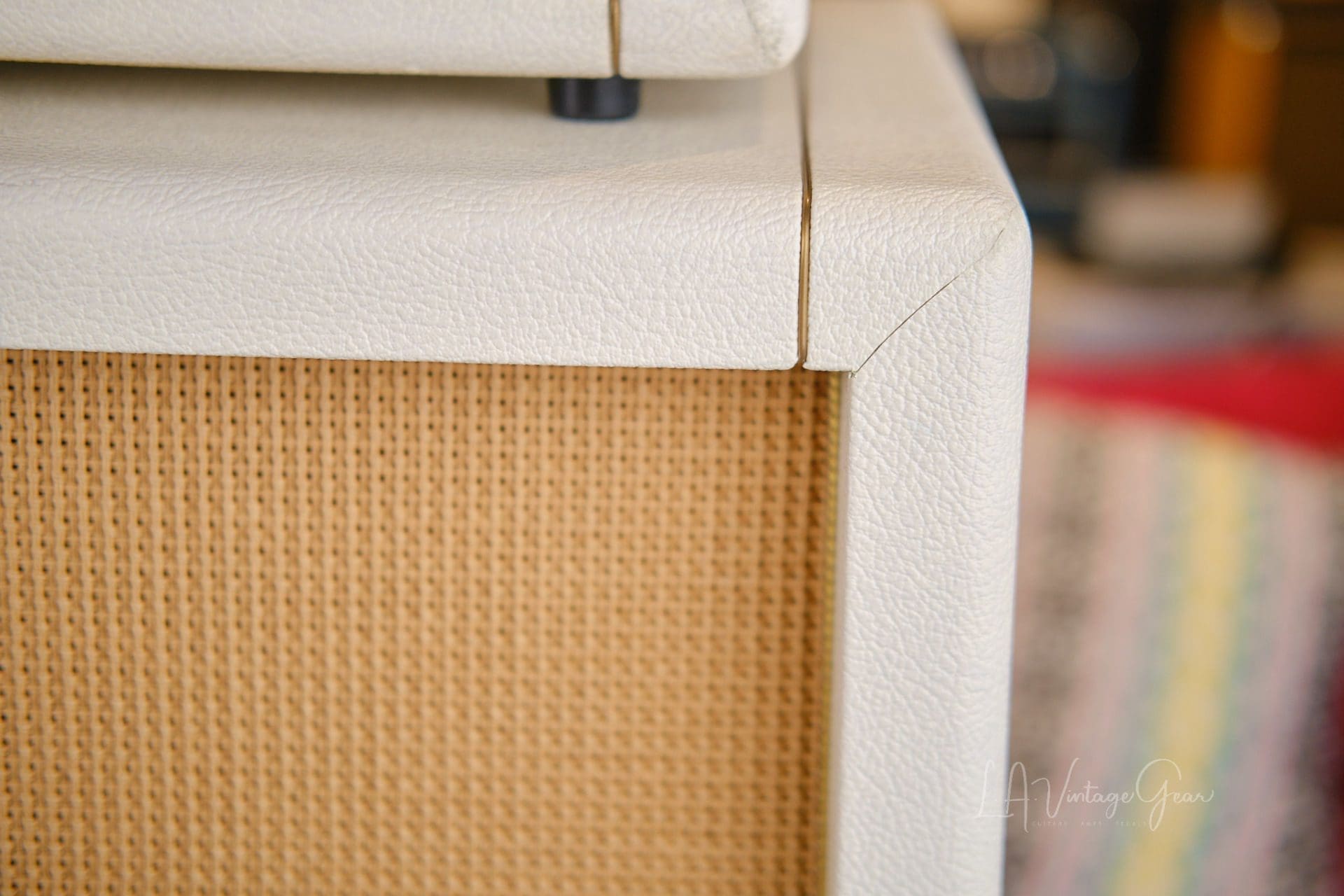 Blankenship JTM 45 in a Kerry Wright Head Shell and Kerry Wright 4x12 Cabinet - Loaded with Vintage 1970 Pre Rola Celestion 25w Greenbacks! - Image 11