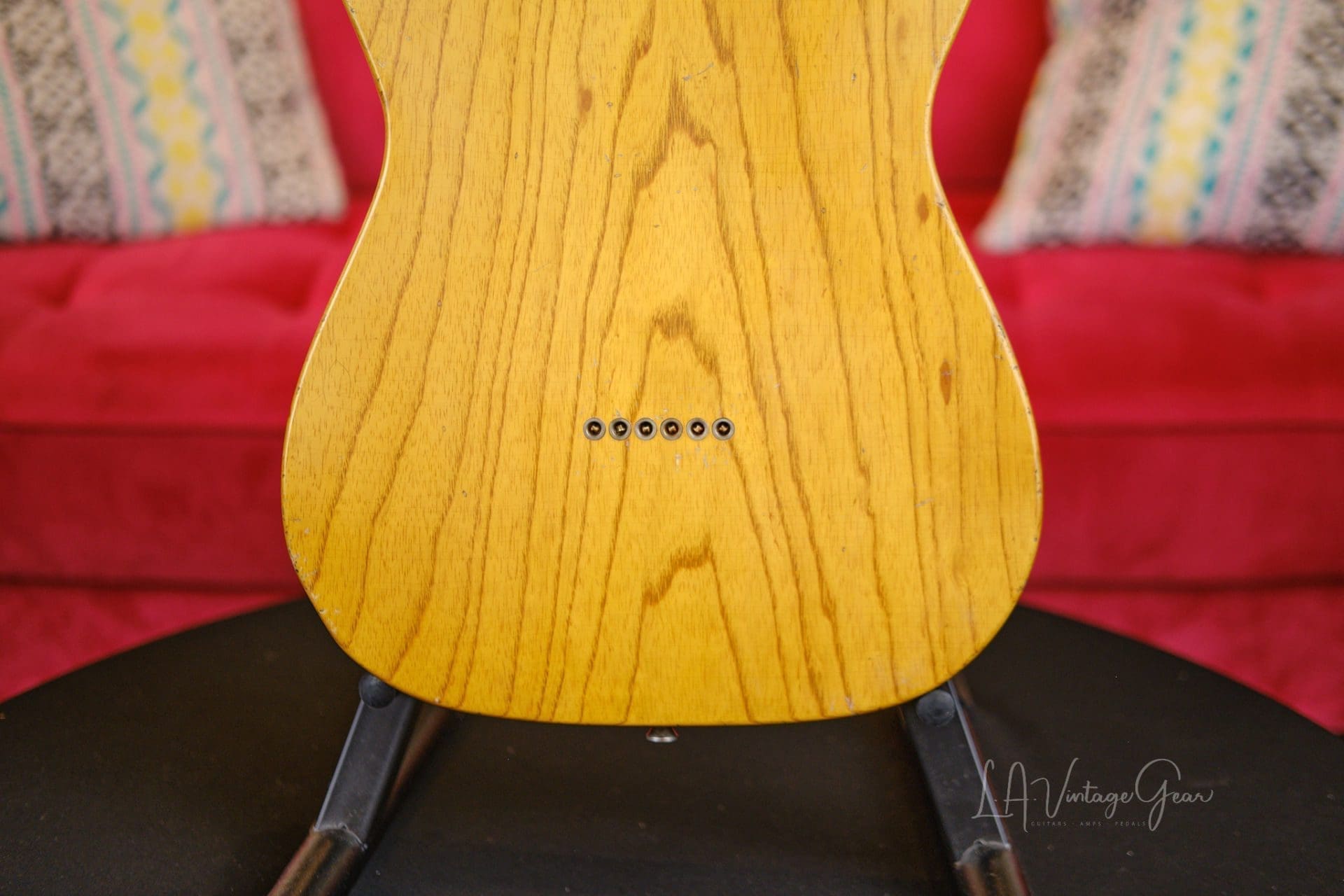 Mario Martin "Model T" Electric Guitar - Relic'd Vintage Amber Finish & Budz 543 Pickups! - Image 8