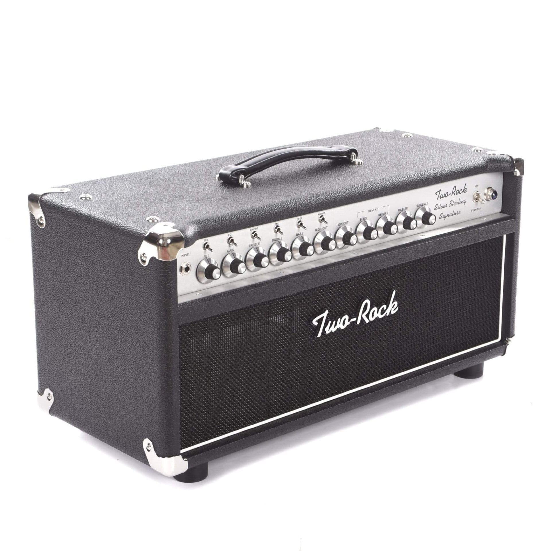 Two Rock Silver Sterling 100 Watt Head - Black Bronco Tolex