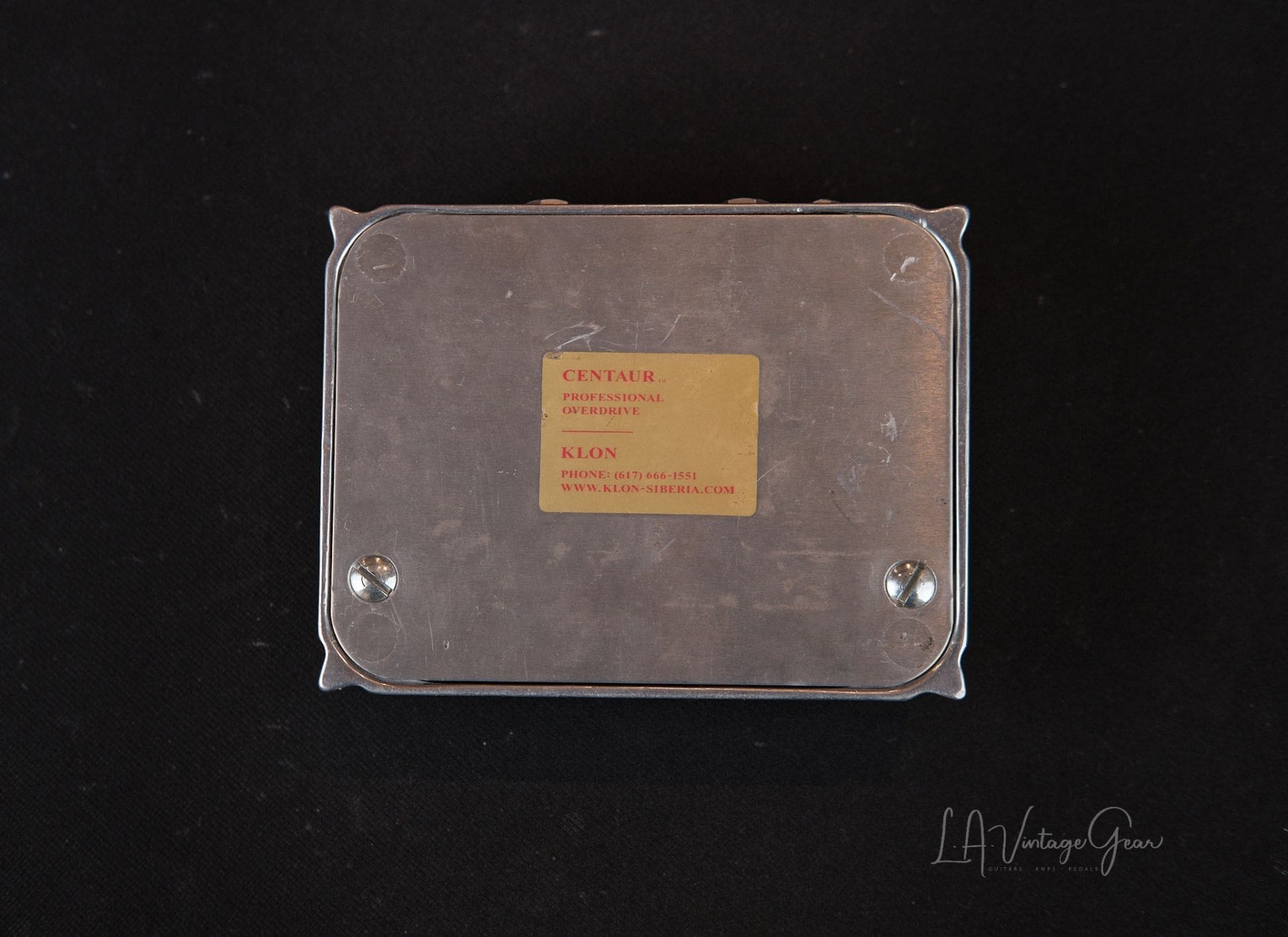 Klon Centaur Professional Overdrive (Non-Horsie) - Silver - Image 3
