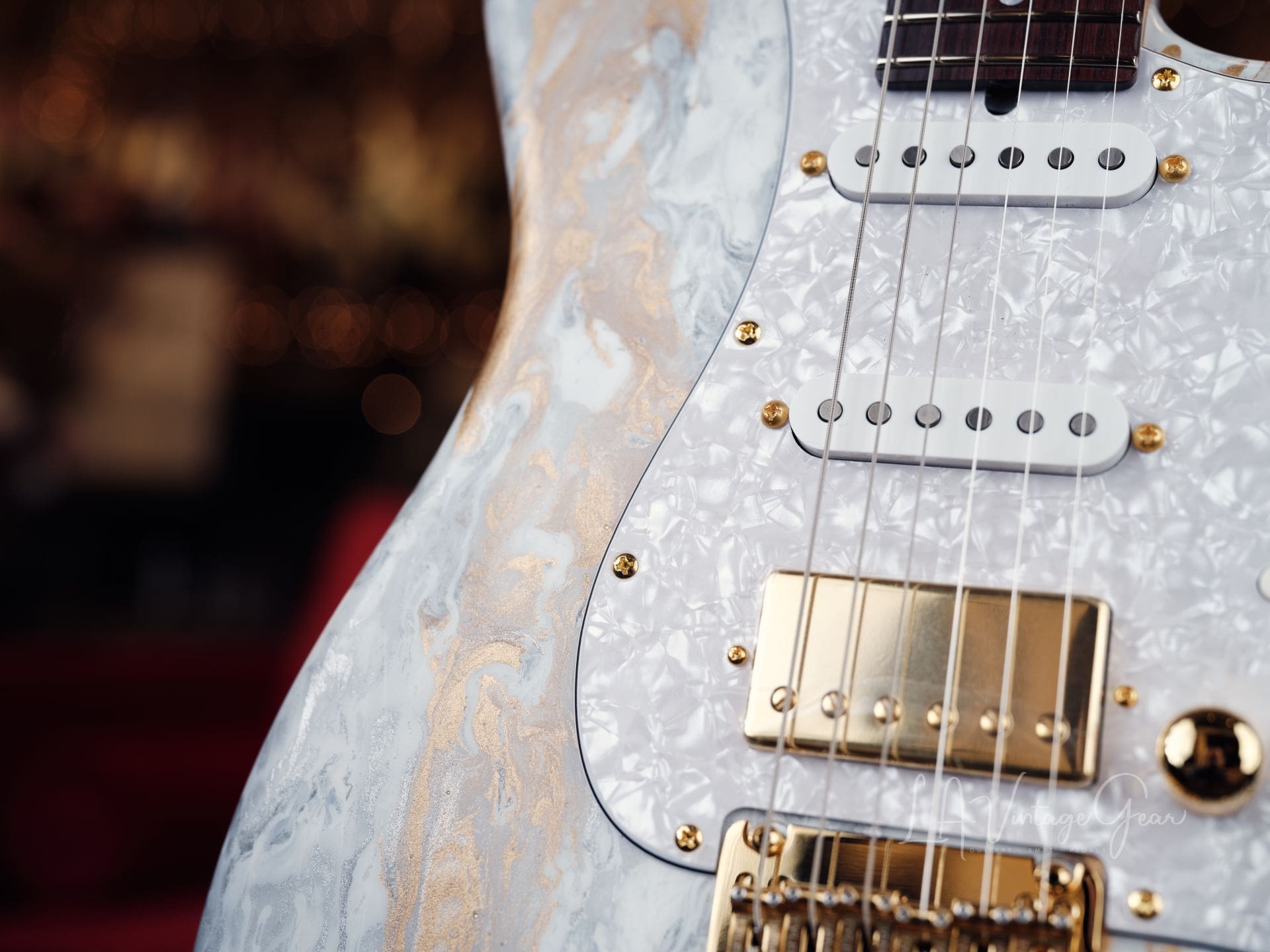 James Tyler Classic S-Style Electric Guitar-New in White Shmear! - Image 7